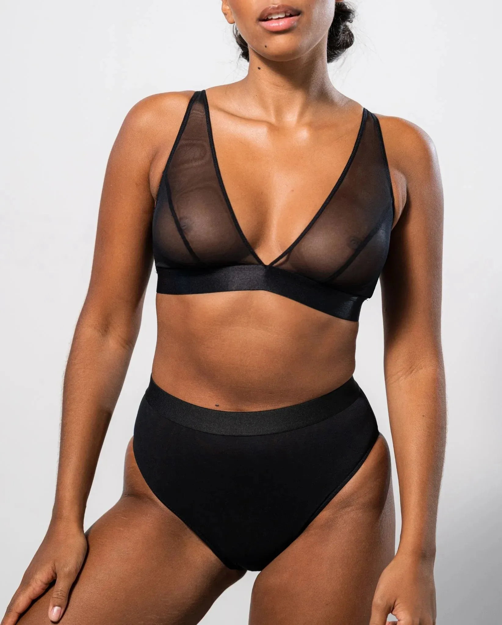 Plunge Bralette Mesh Mania sold by Ivalo.com product image thumbnail 4