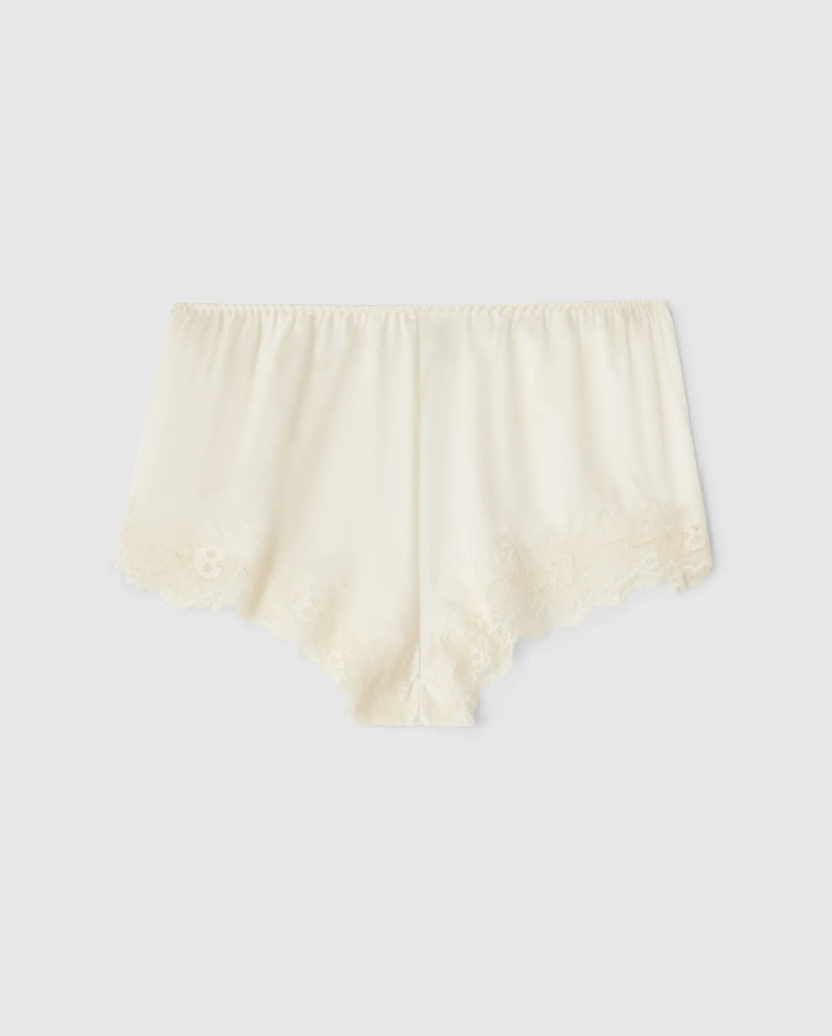 Silk Lace Shorts Cream White sold by Ivalo.com