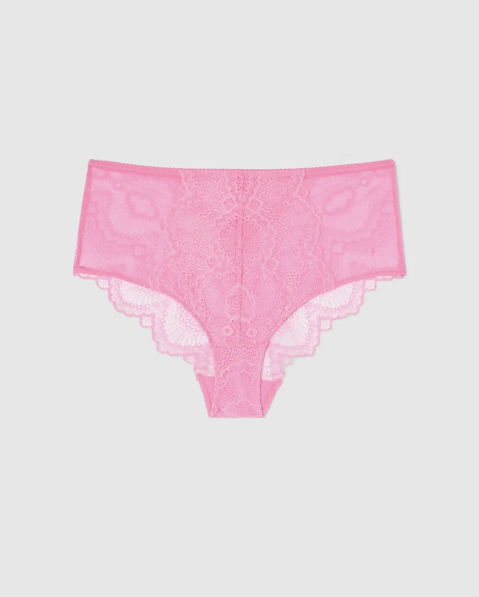 Lace Highwaist Briefs Candy Pink sold by Ivalo.com