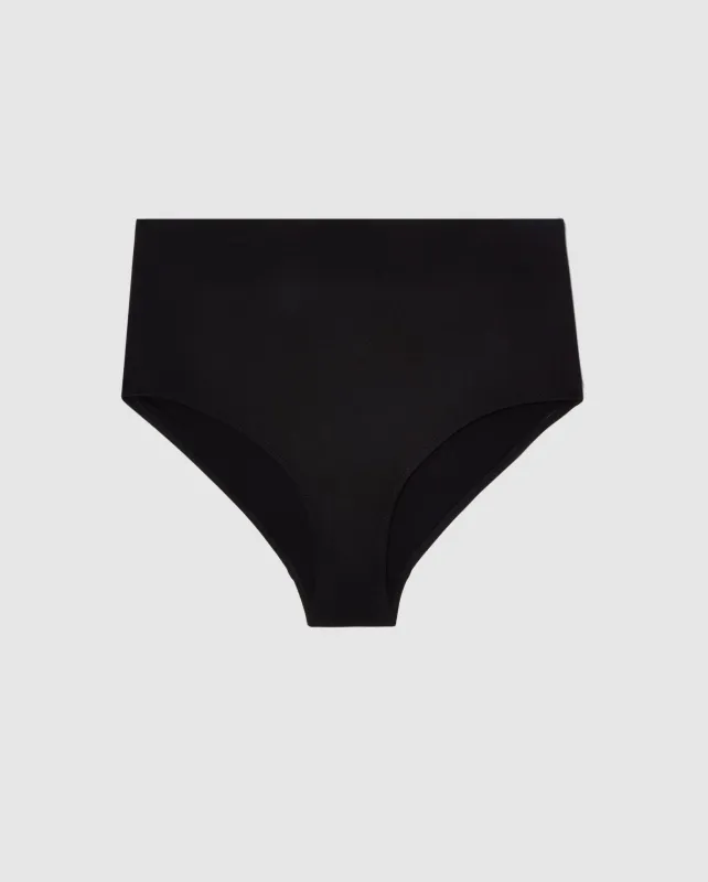 Highwaist Bikini Briefs Black sold by Ivalo.com