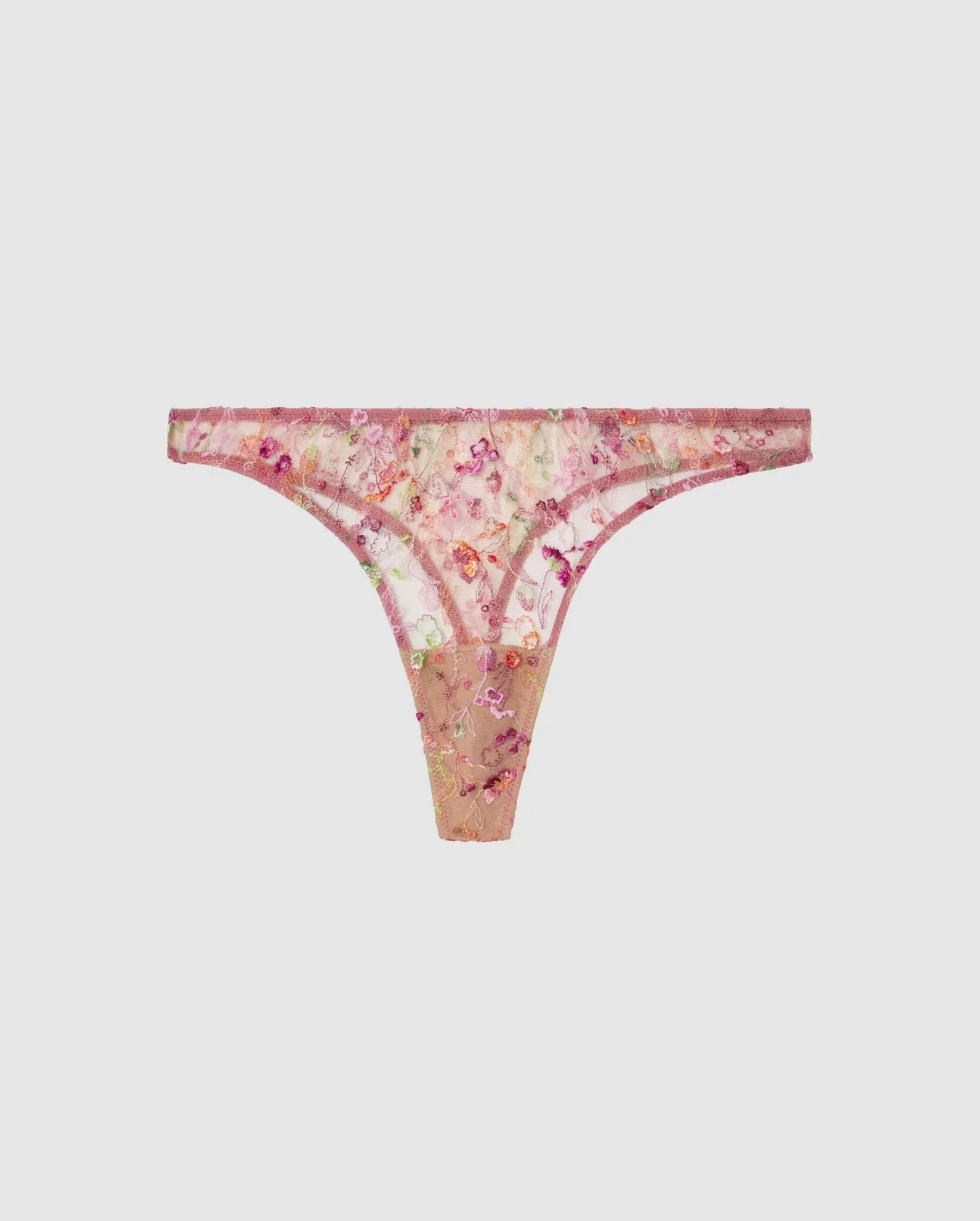 Mesh Thong Pink sold by Ivalo.com