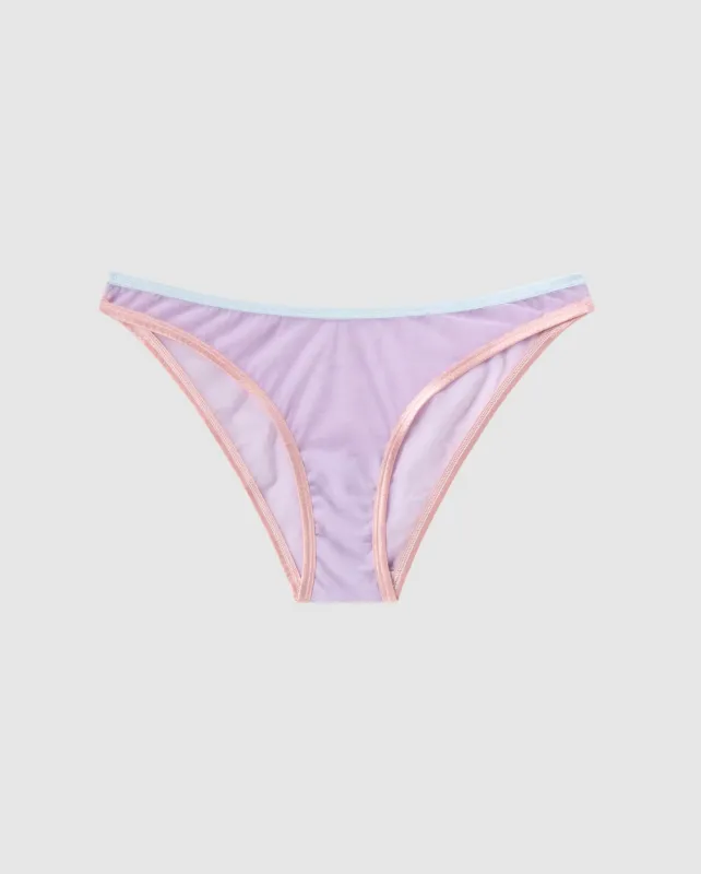 Mesh Bikini Briefs Pastel Lilac sold by Ivalo.com
