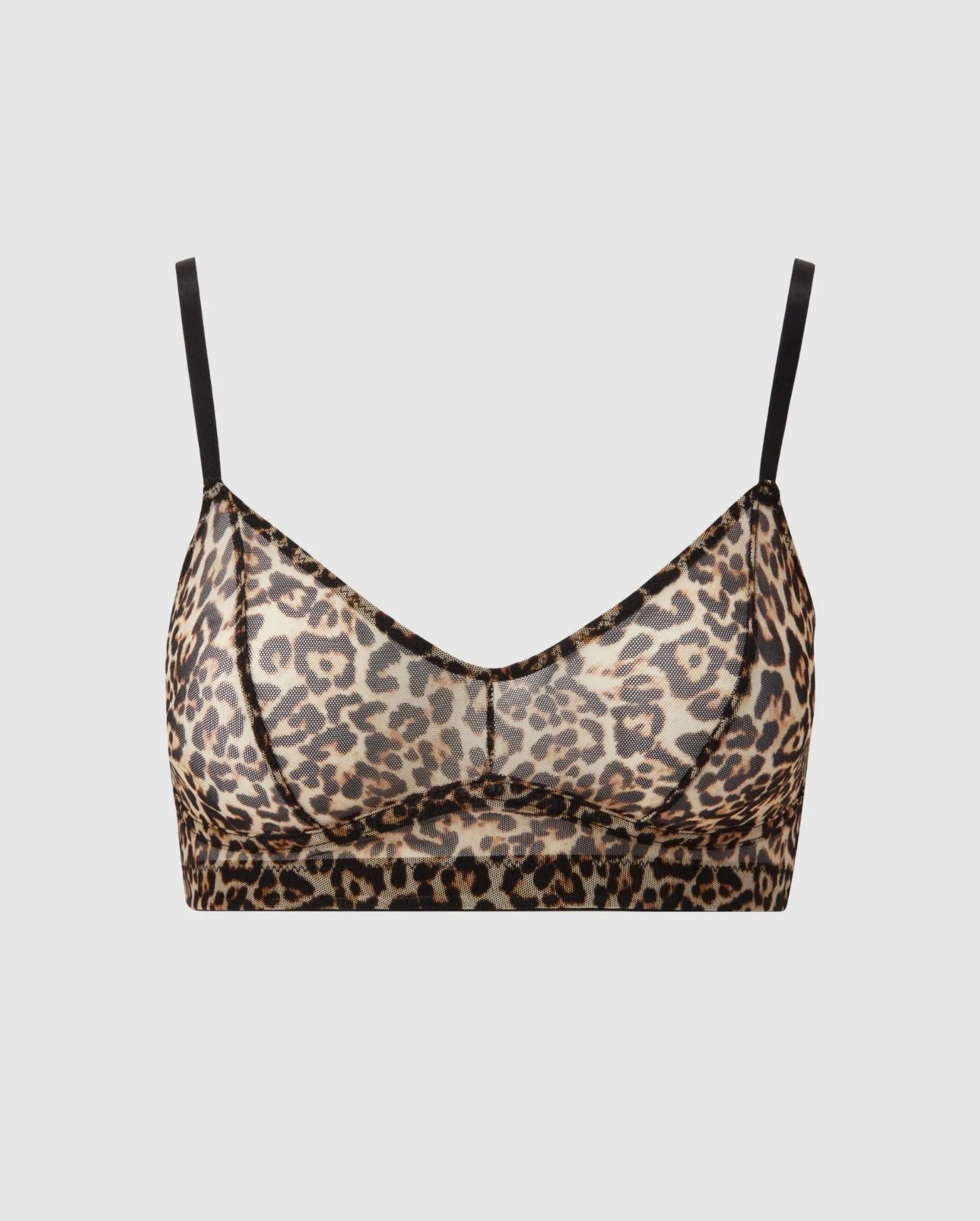Mesh Balconette Leopard sold by Ivalo.com product image thumbnail 2