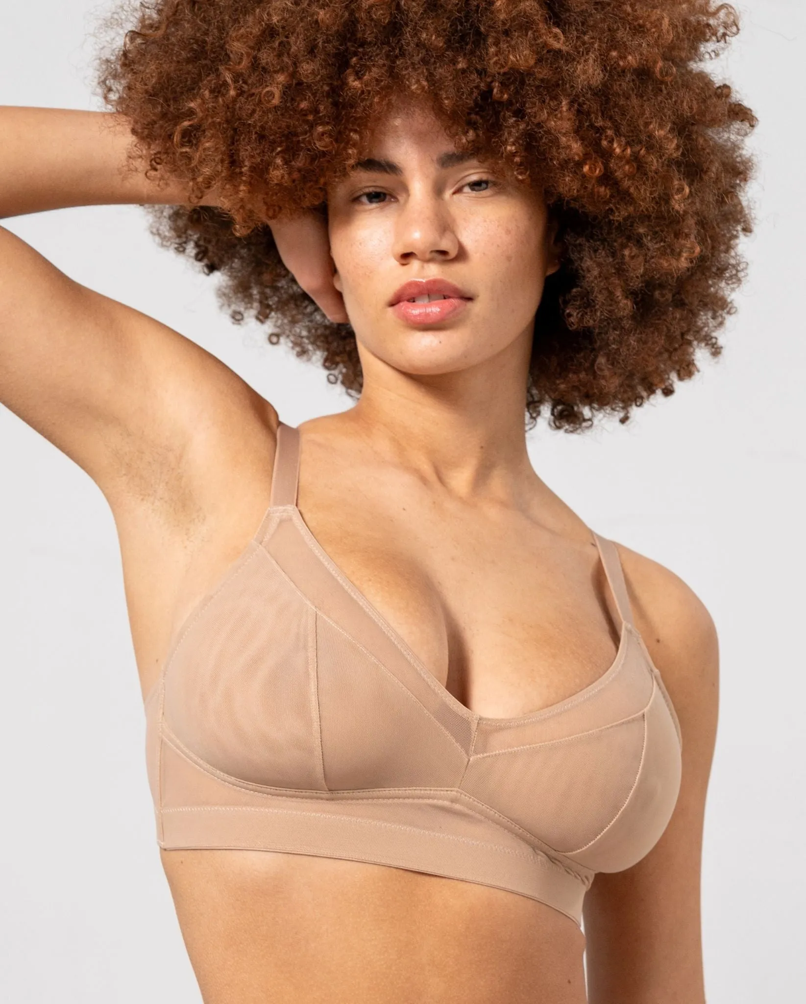 Mesh Support Bra Warm Nude sold by Ivalo.com product image thumbnail 4
