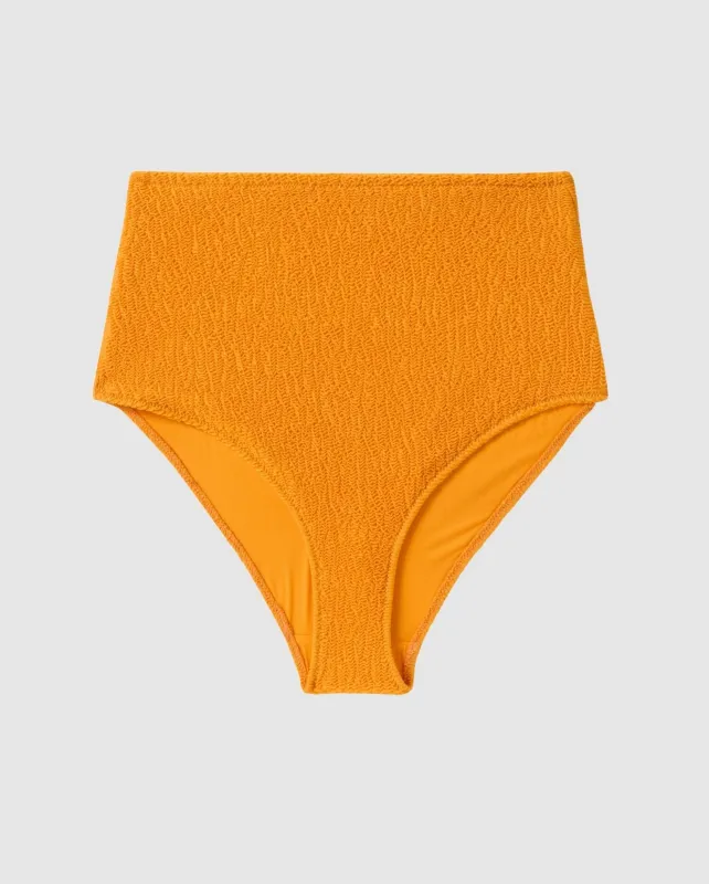 Highwaist Bikini Briefs Apricot sold by Ivalo.com