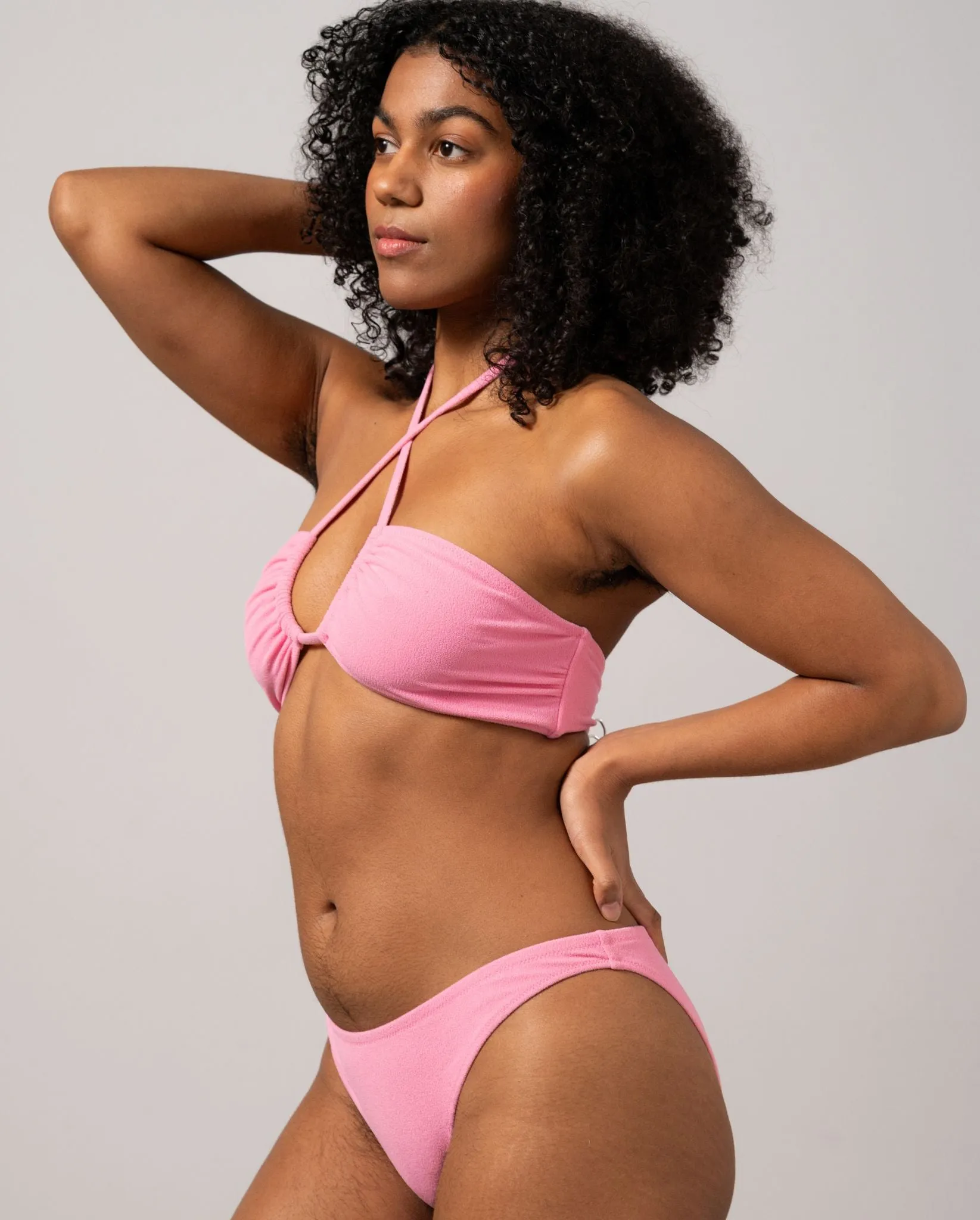 Strappy Bandeau Bikini Top Pink sold by Ivalo.com product image thumbnail 4