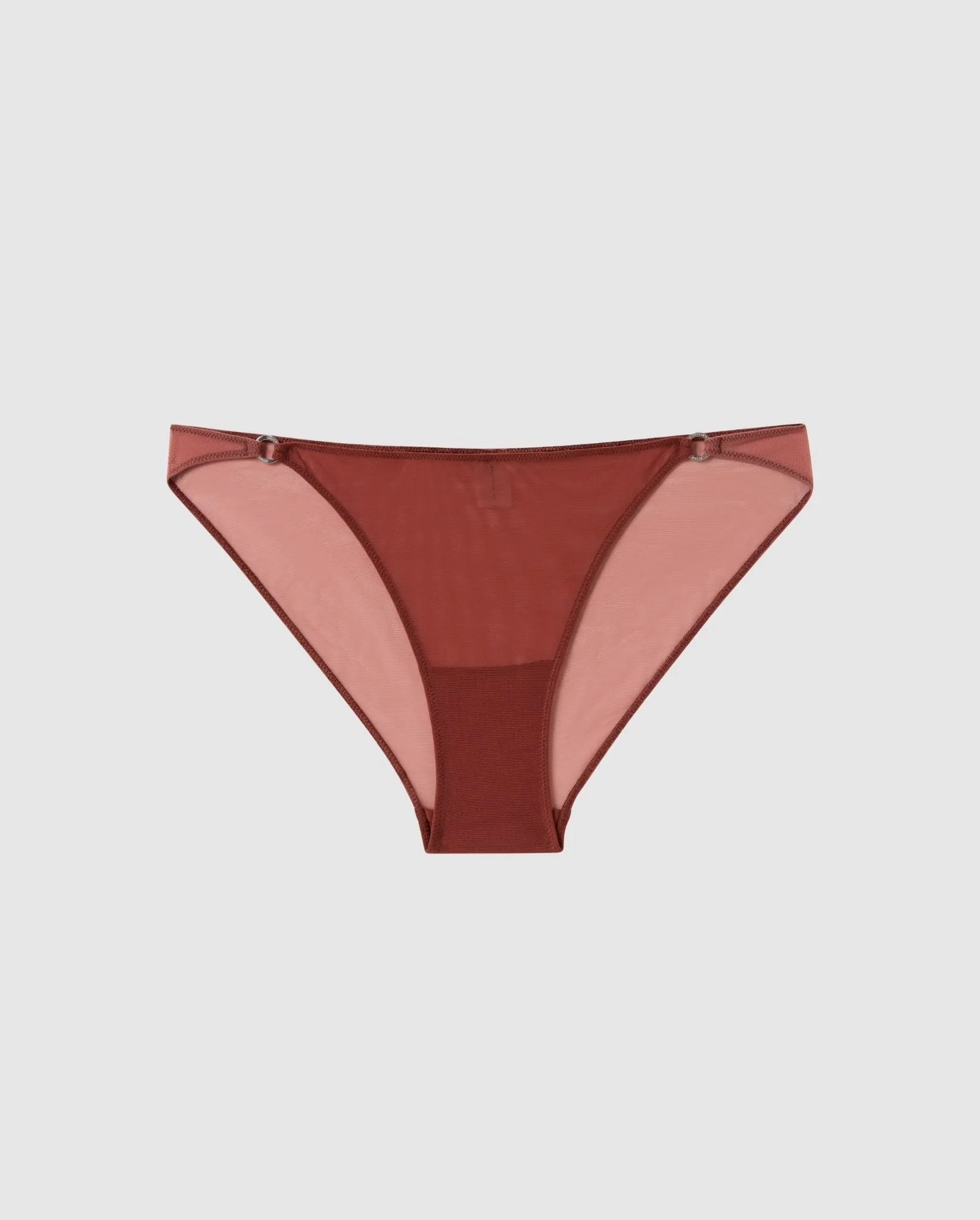 Mesh Tanga Briefs Rust sold by Ivalo.com