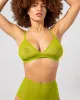 Mesh Triangle Bralette Matcha sold by Ivalo.com