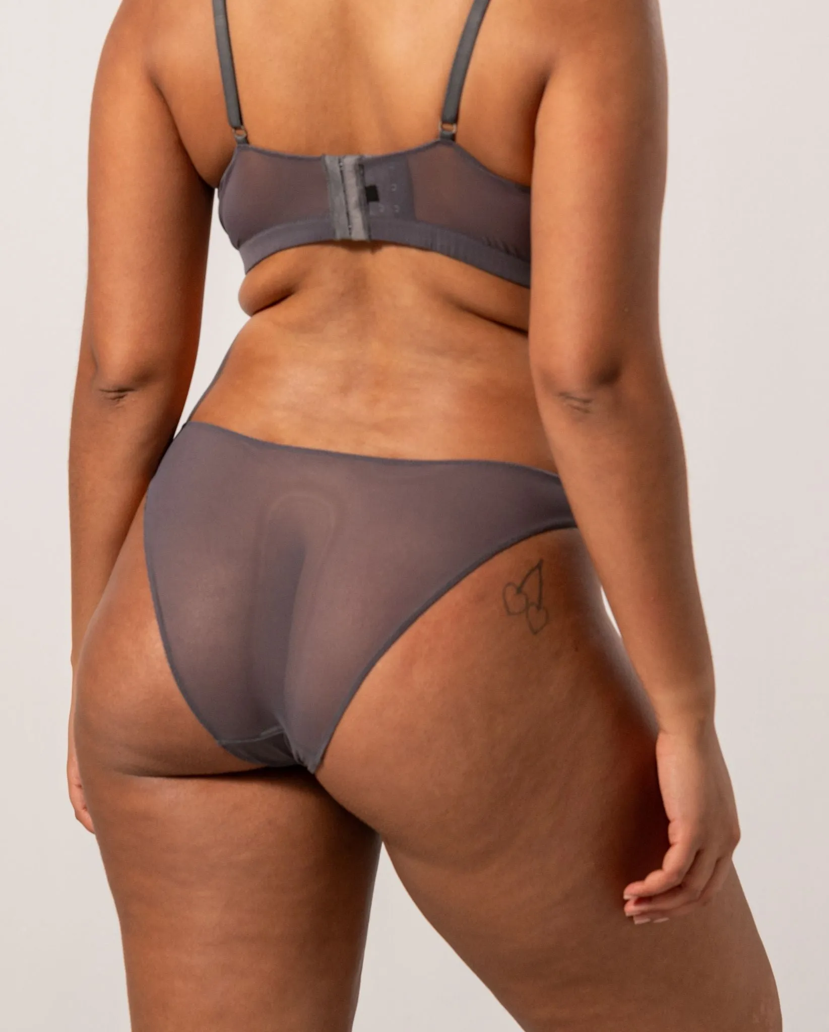 Mesh Bikini Briefs Grey sold by Ivalo.com product image thumbnail 2