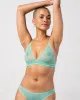 Mesh Triangle Bralette Turquoise sold by Ivalo.com