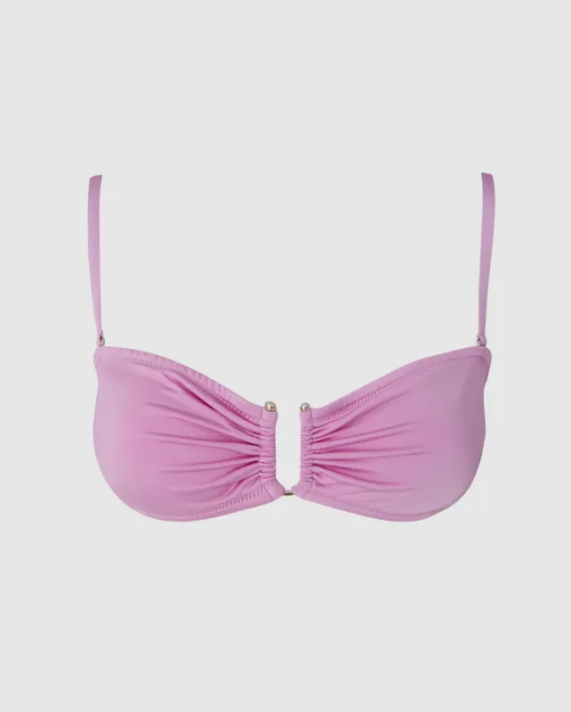 Bandeau Bikini Top Lavender sold by Ivalo.com
