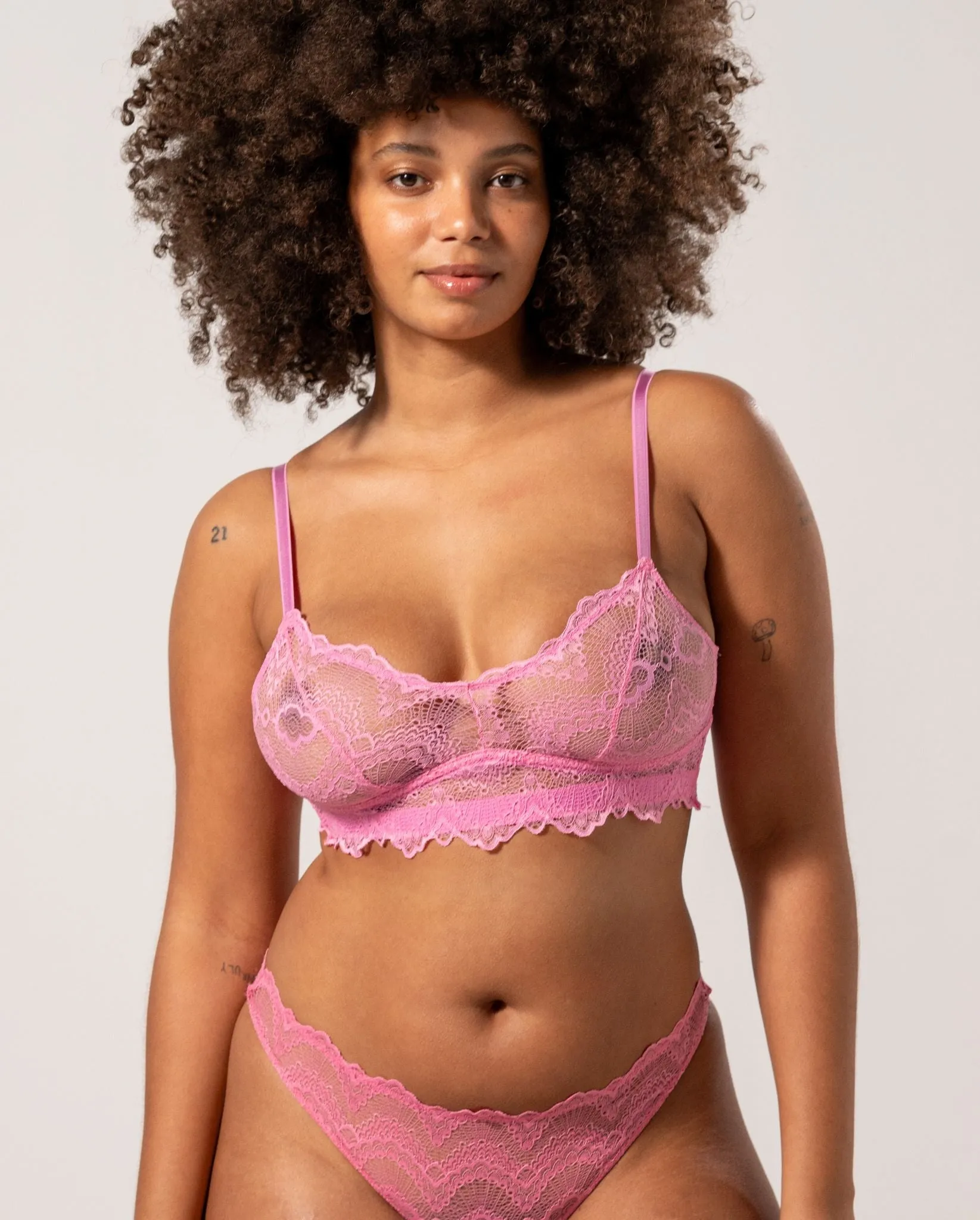 Lace Balconette Candy Pink sold by Ivalo.com product image thumbnail 4