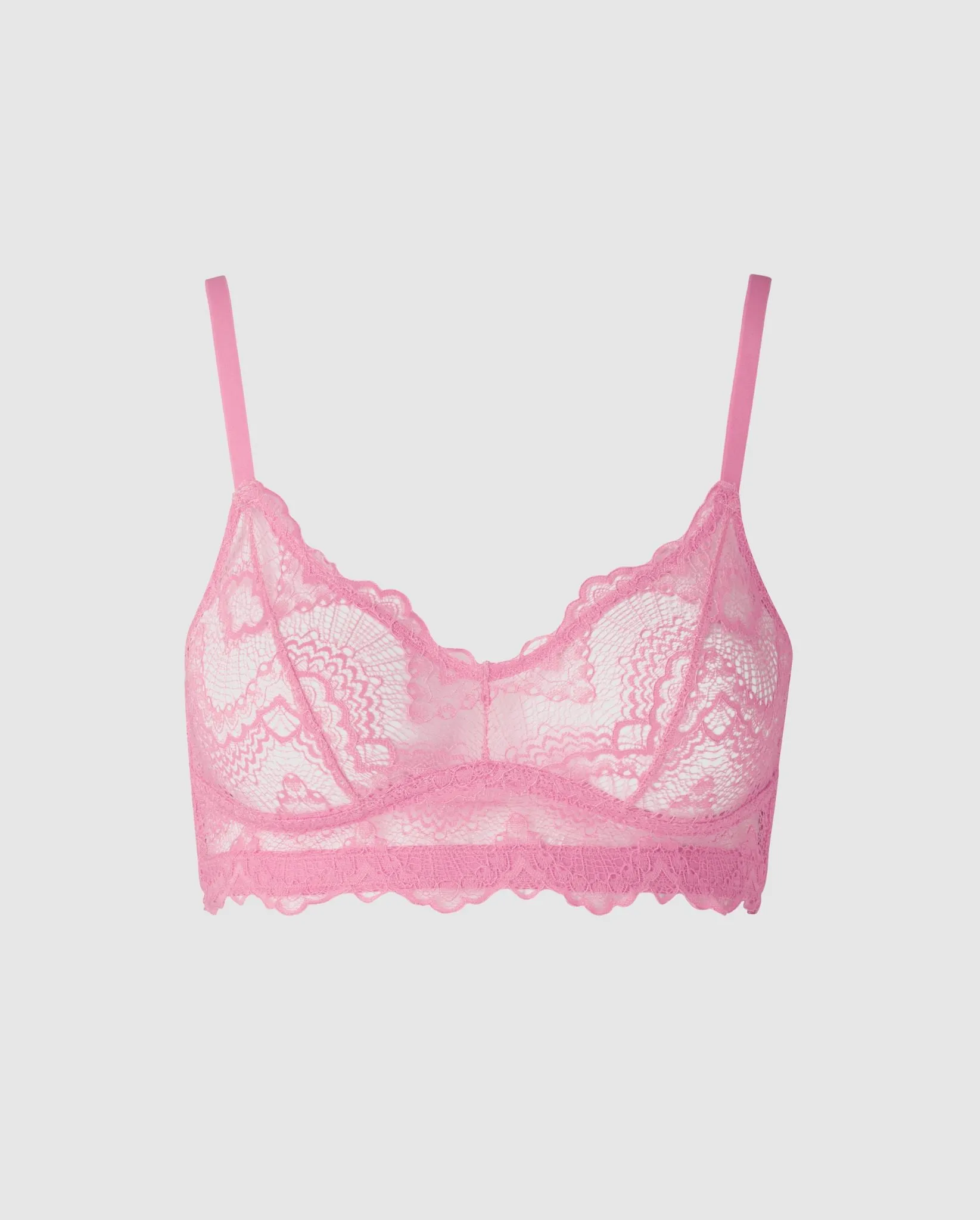 Lace Balconette Candy Pink sold by Ivalo.com