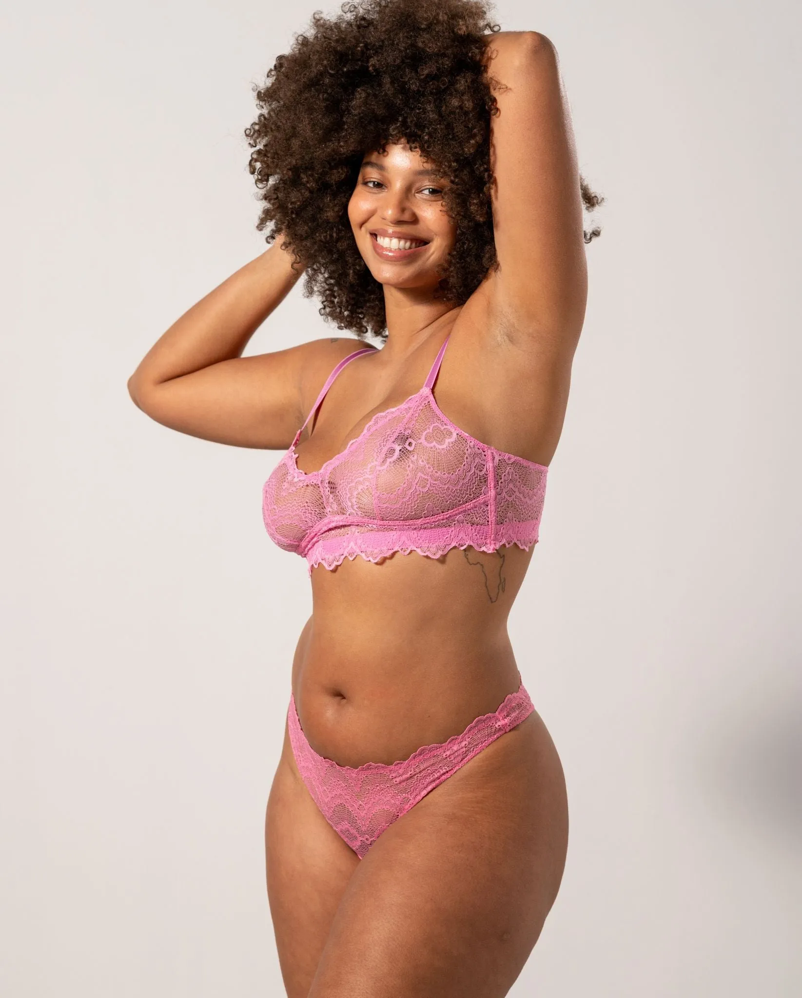Lace Balconette Candy Pink sold by Ivalo.com product image thumbnail 5