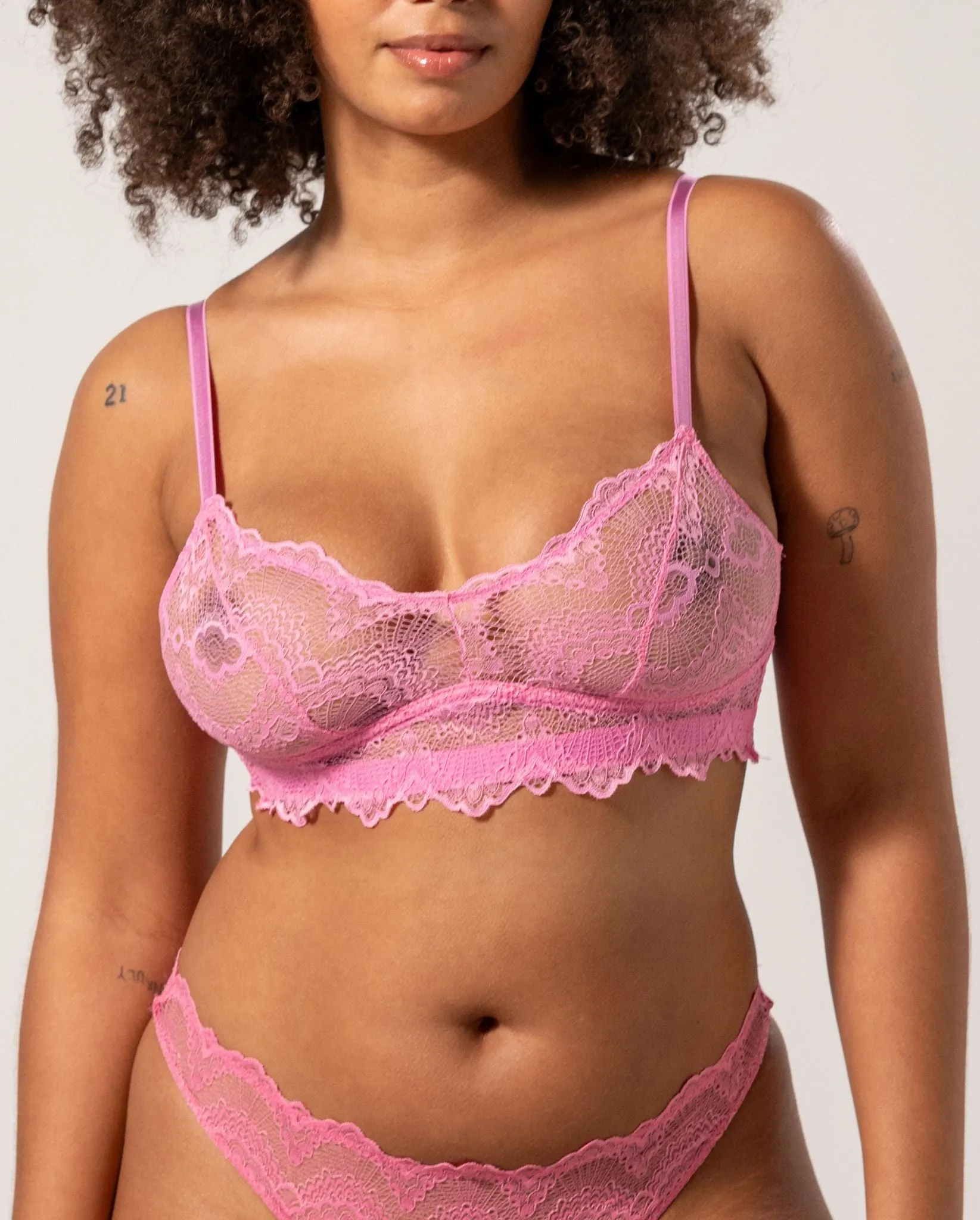 Lace Balconette Candy Pink sold by Ivalo.com product image thumbnail 2