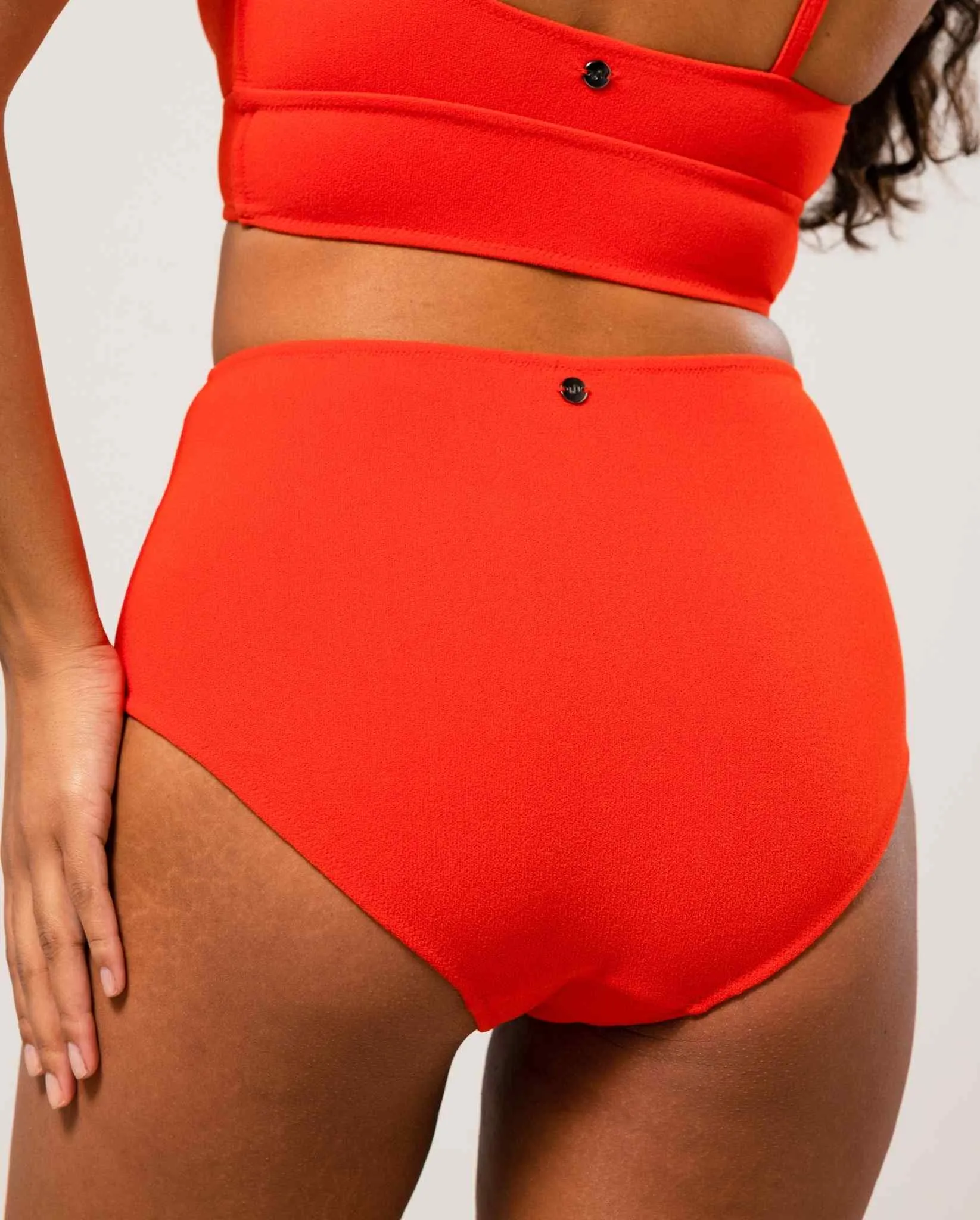 Highwaist Bikini Briefs Papaya sold by Ivalo.com product image thumbnail 3