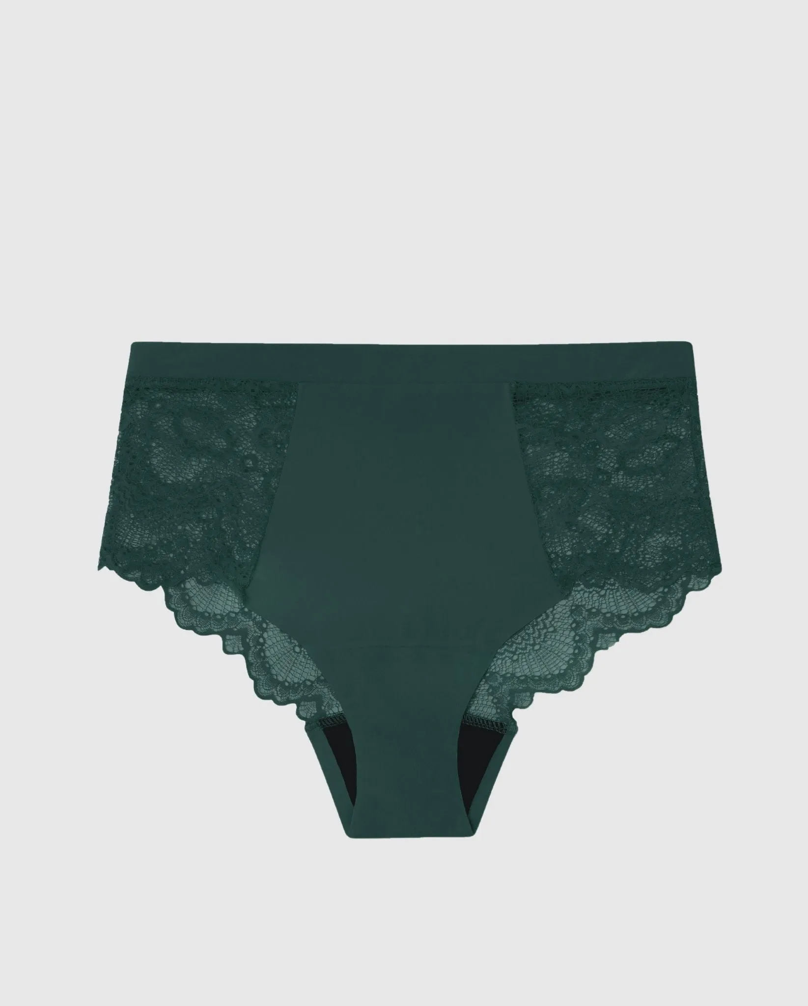 Lace Period Highwaist Briefs Pine Green sold by Ivalo.com product image thumbnail 2