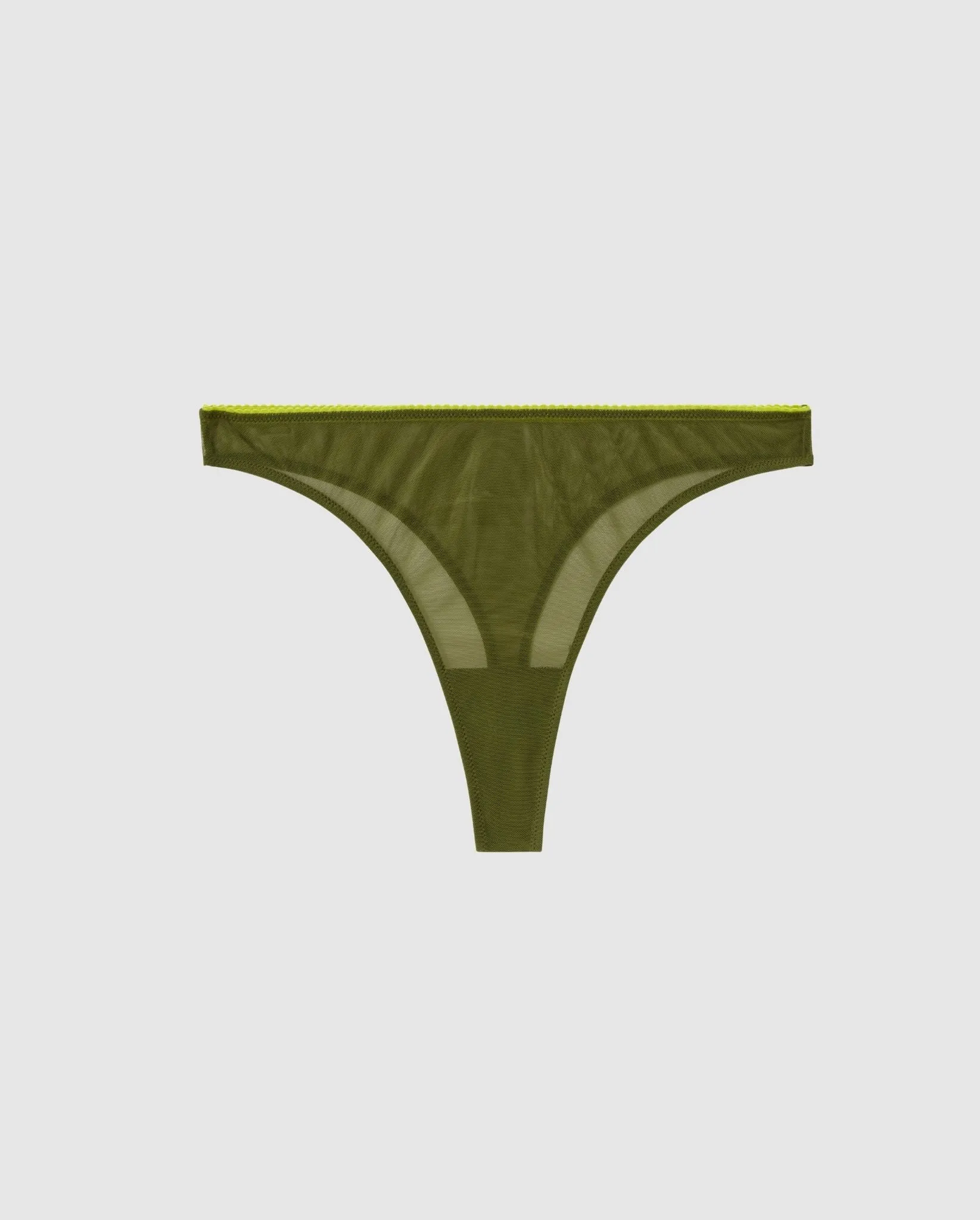 Mesh Thong Olive sold by Ivalo.com