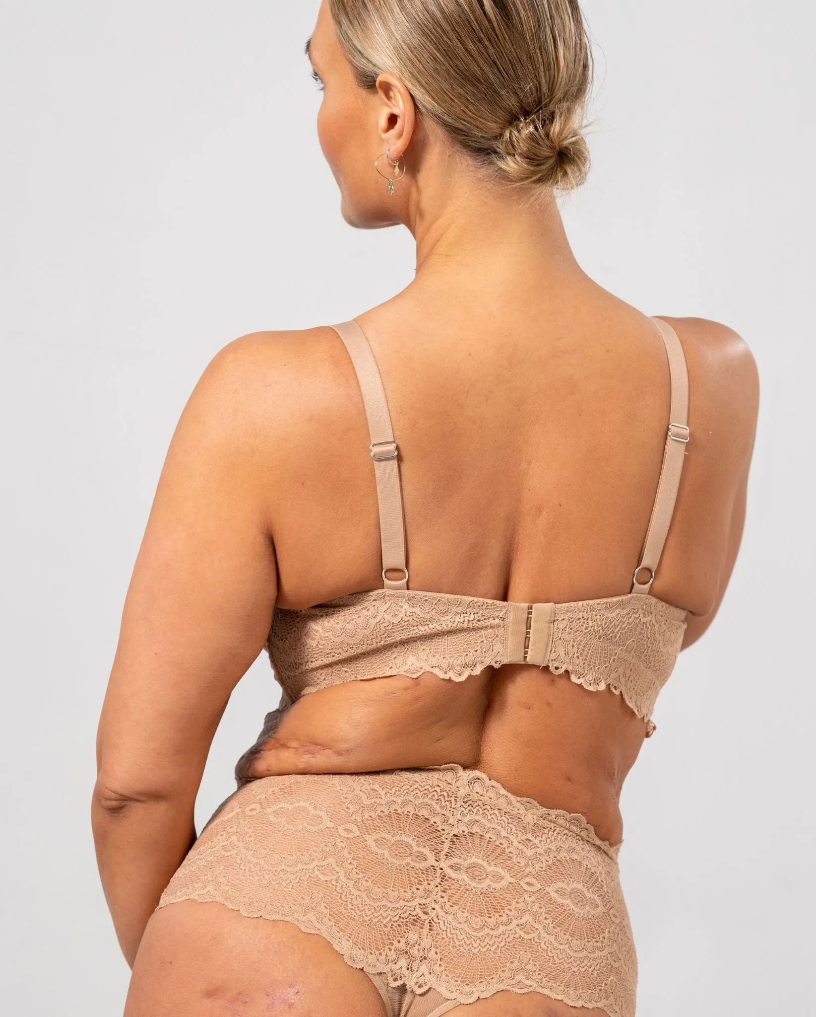 Lace Support Bra Warm Nude sold by Ivalo.com product image thumbnail 4