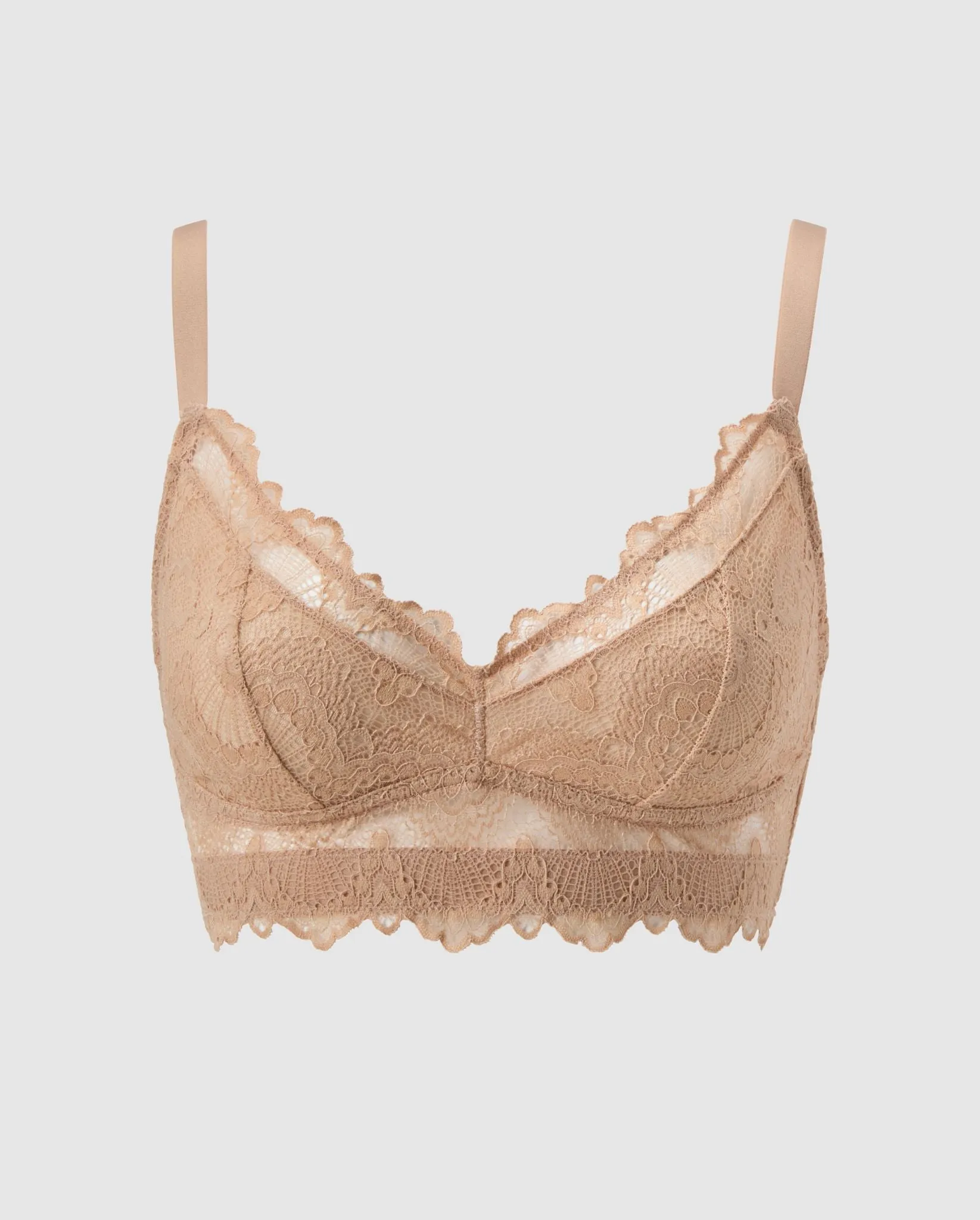 Lace Support Bra Warm Nude sold by Ivalo.com