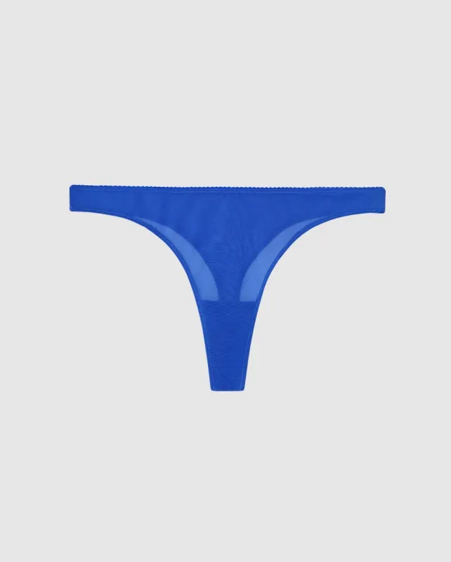 Mesh Thong Electric Blue sold by Ivalo.com