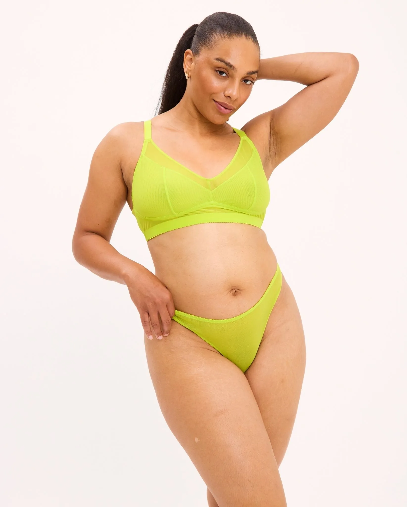 Mesh Thong Zesty Lime sold by Ivalo.com product image thumbnail 3