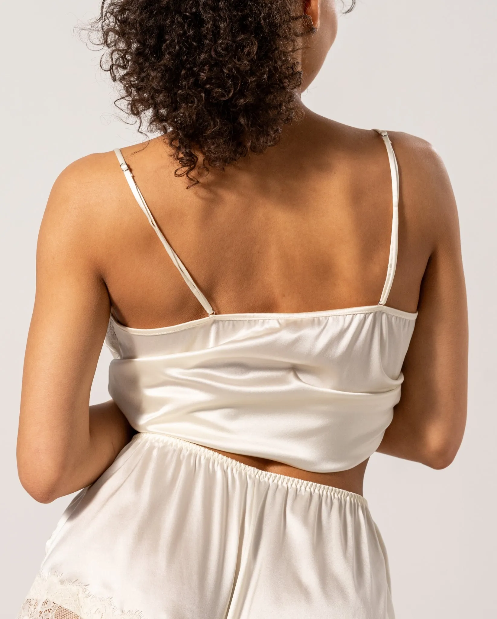 Silk Lace Camisole Cream White sold by Ivalo.com product image thumbnail 4