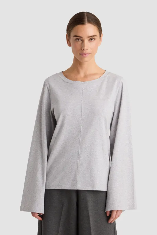 Thelma Top Grey Melange sold by Ivalo.com