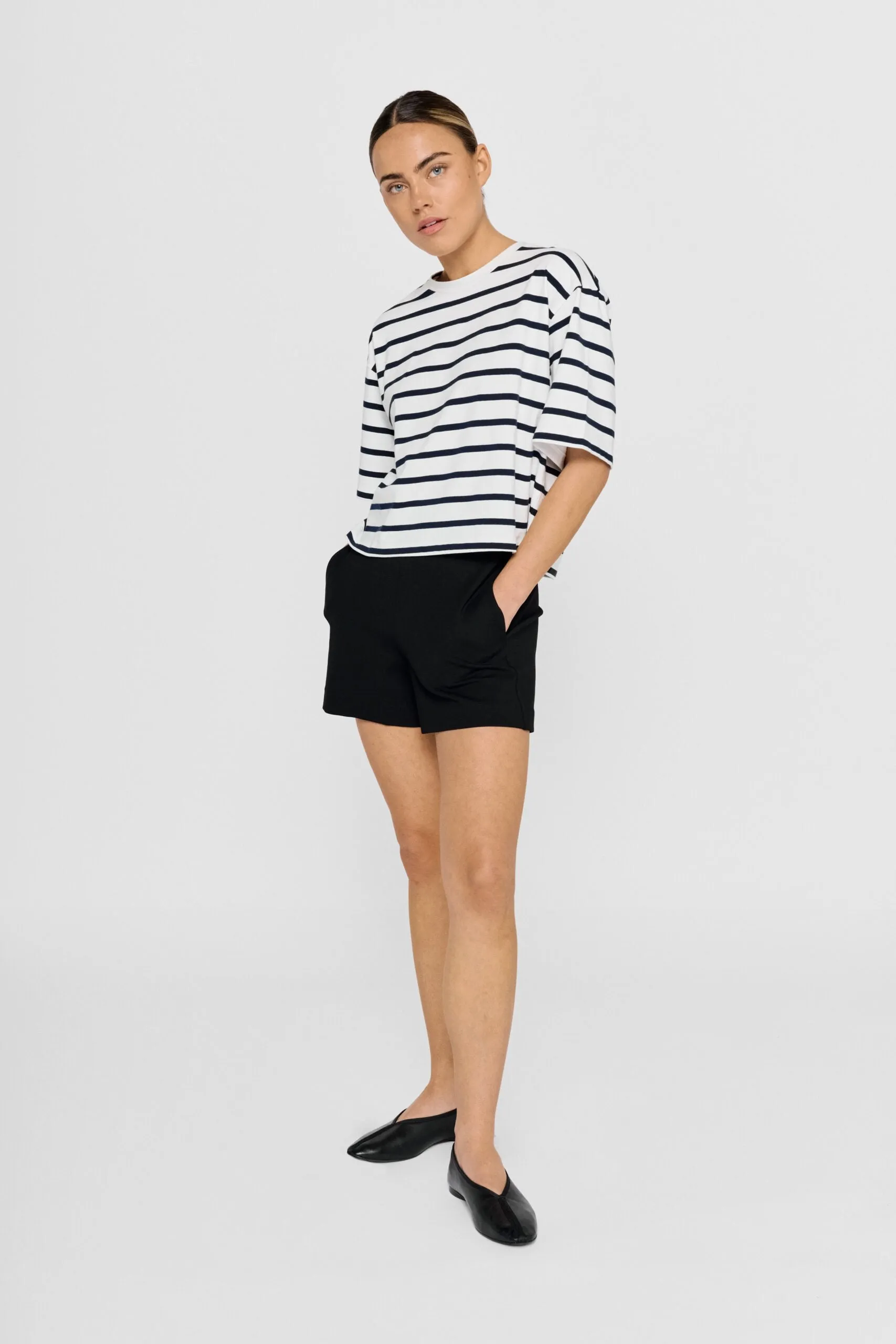 Tibi T-Shirt Striped White sold by Ivalo.com product image thumbnail 5