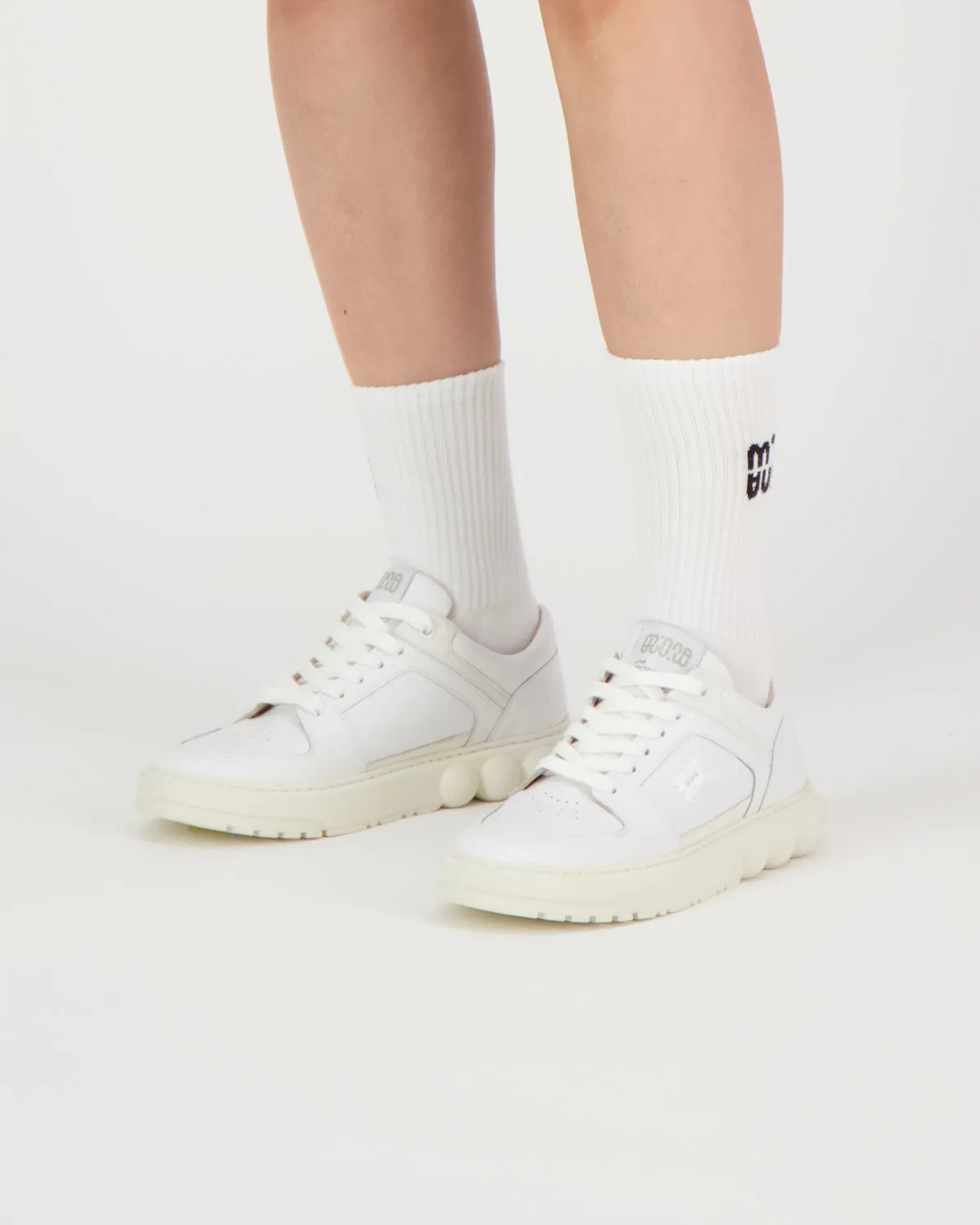 Oyster Sneakers White Leather sold by Ivalo.com product image thumbnail 2