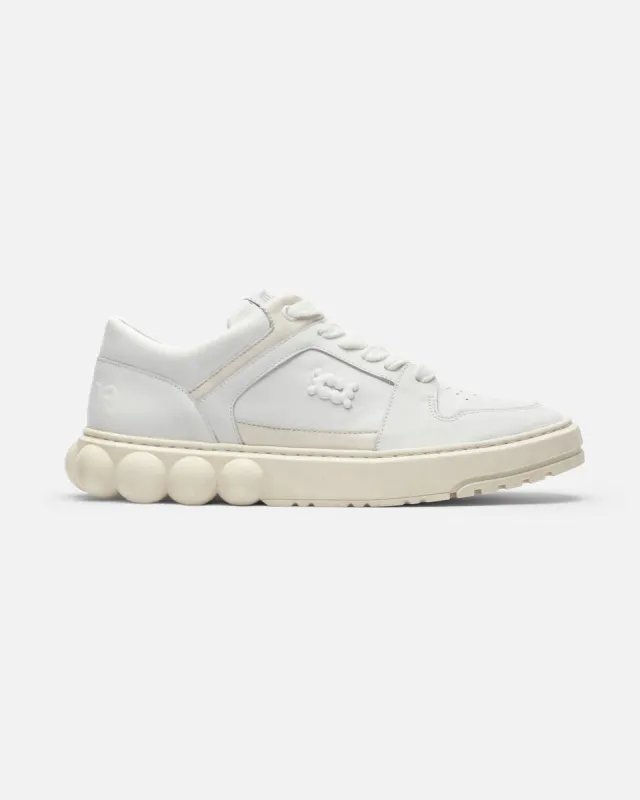 Oyster Sneakers White Leather sold by Ivalo.com