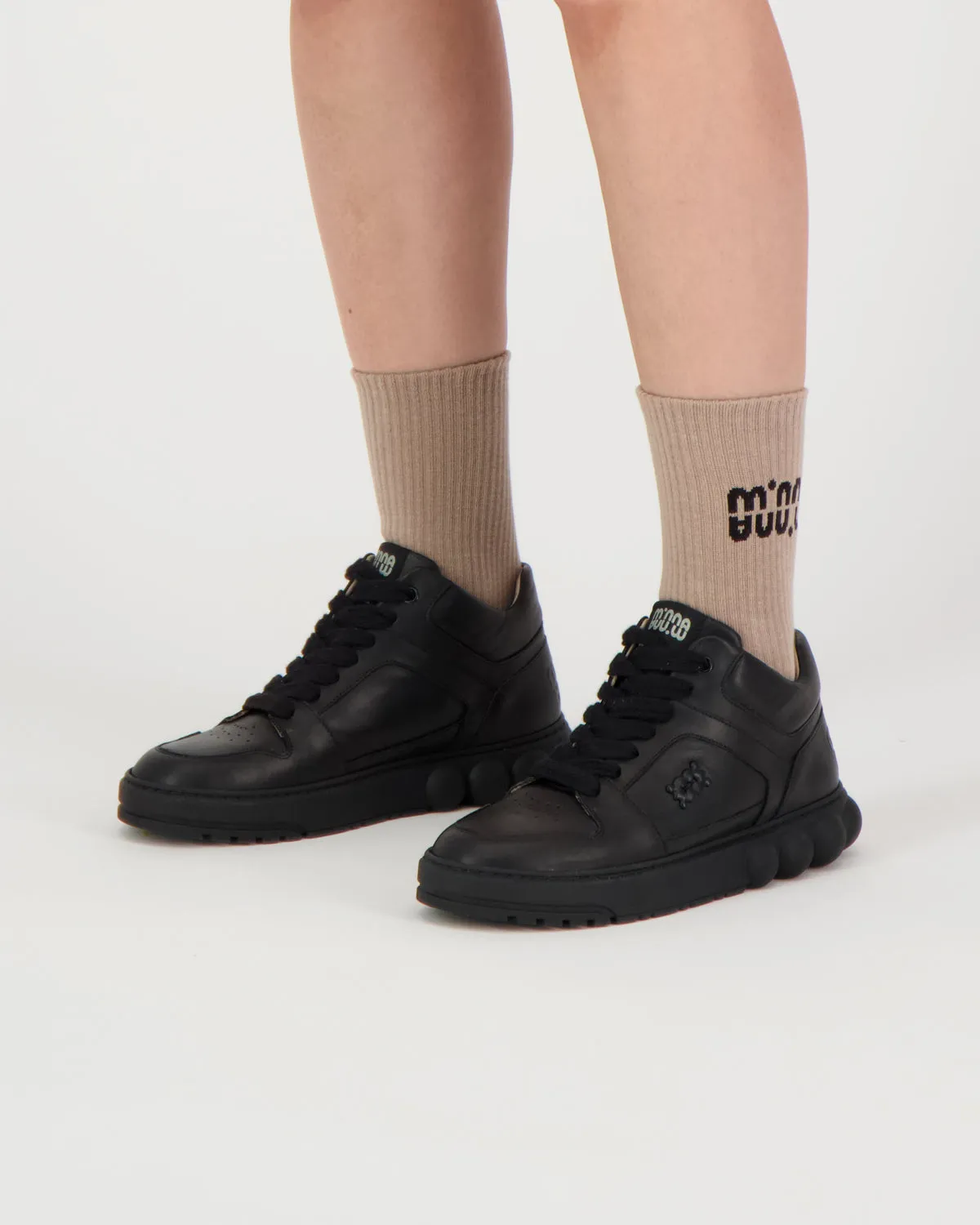 Formation Sneakers Black Leather sold by Ivalo.com product image thumbnail 2