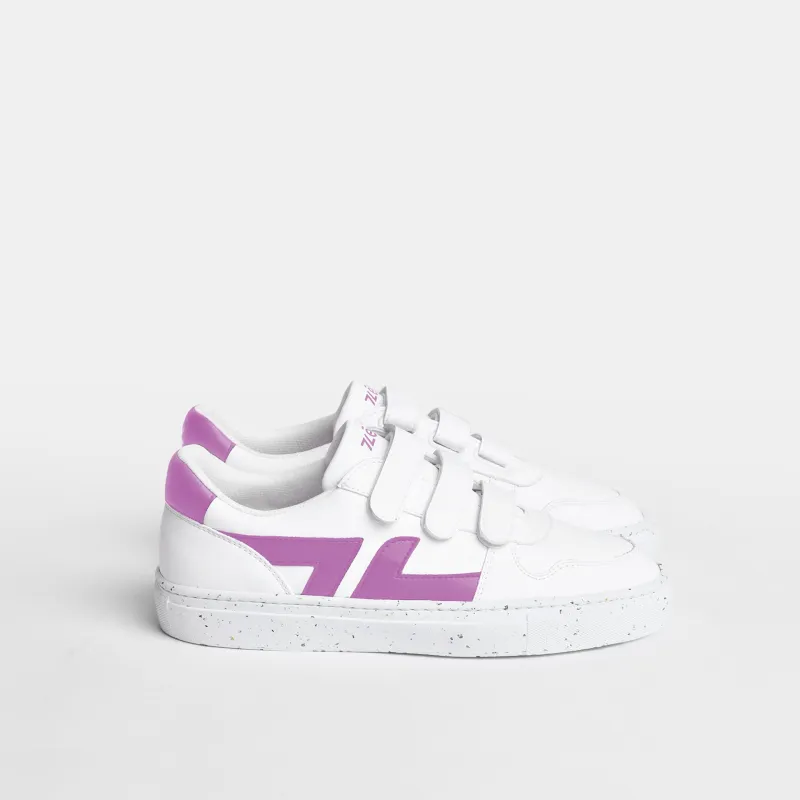 Alpha Velcro Sneakers White / Lila sold by Ivalo.com