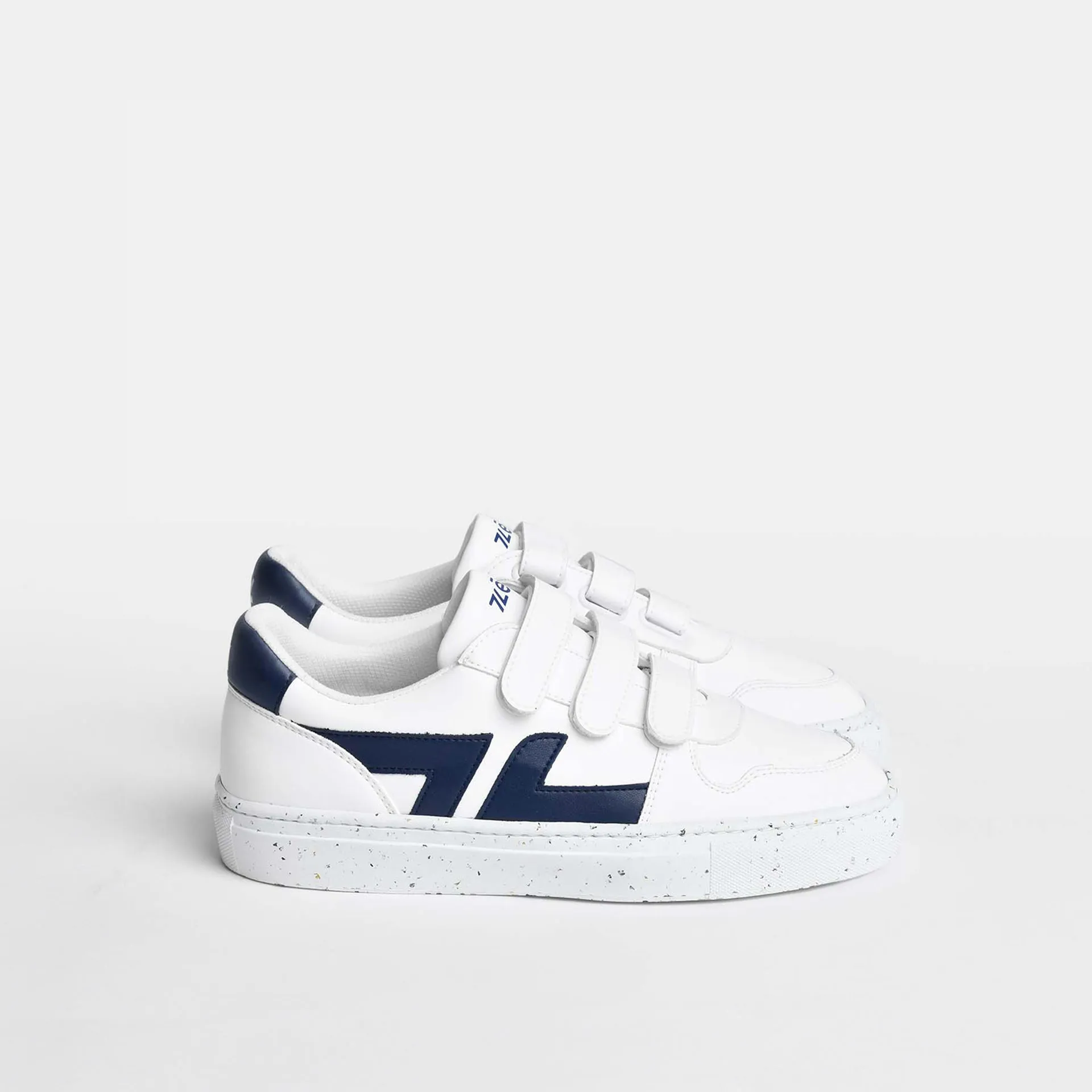 Alpha Velcro Sneakers White / Marine sold by Ivalo.com