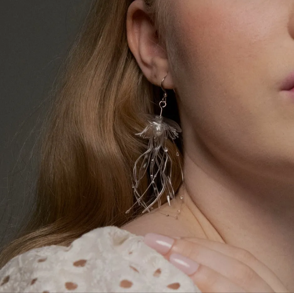 Meduusa Earrings Clear sold by Ivalo.com product image thumbnail 3