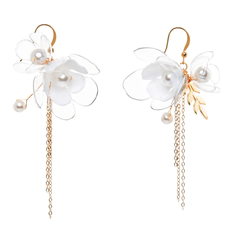 Triple Jasmine Drop Earrings sold by Ivalo.com