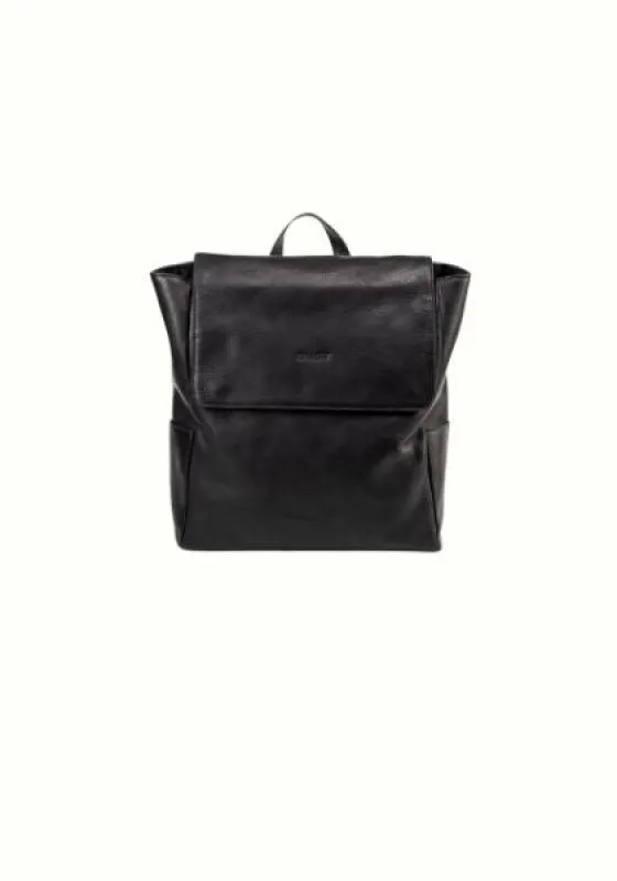 Leather Backpack Boston Collection Black made by Ivalo.com