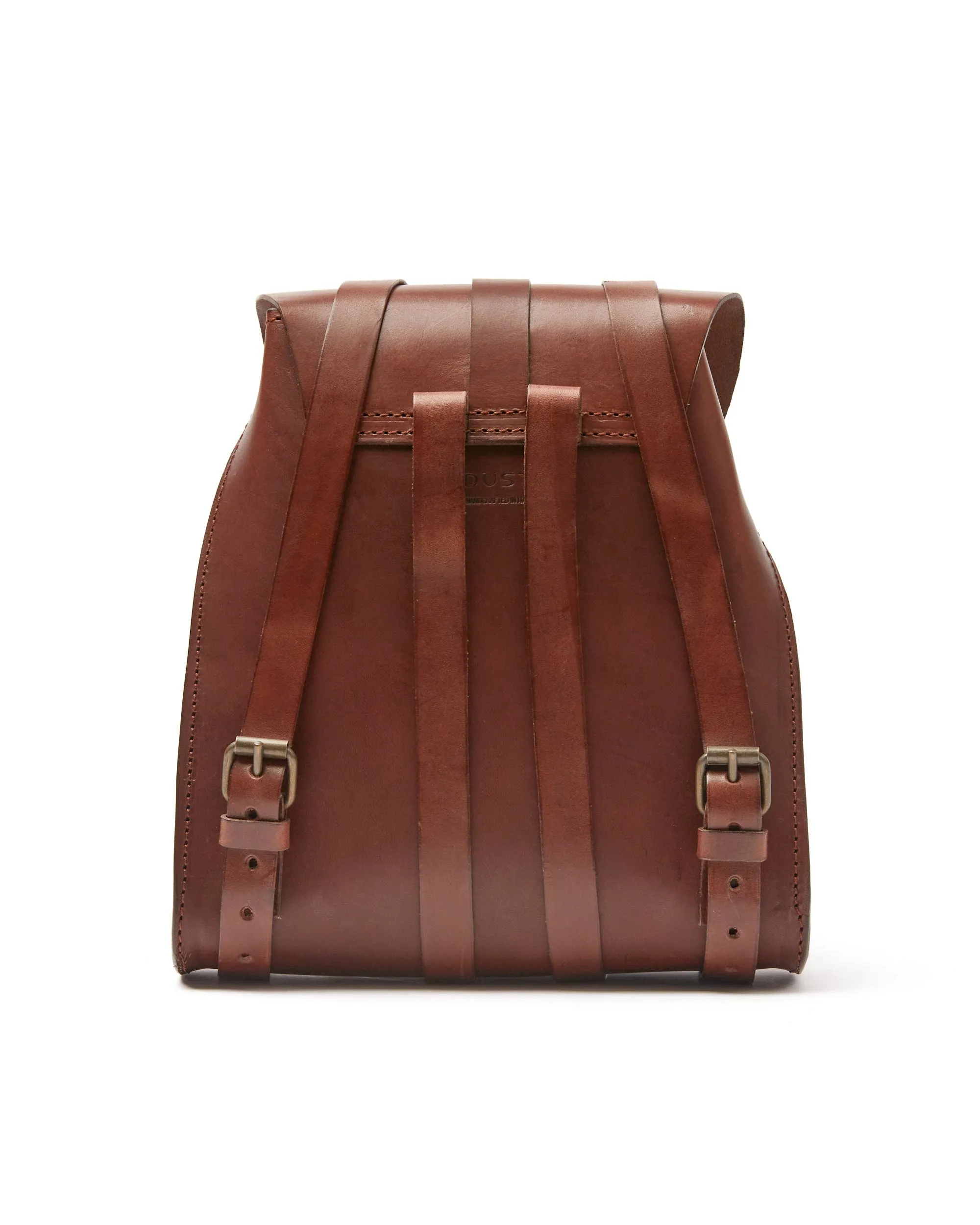 Leather Backpack Mod 130 Cuoio Dark Brown sold by Ivalo.com product image thumbnail 5