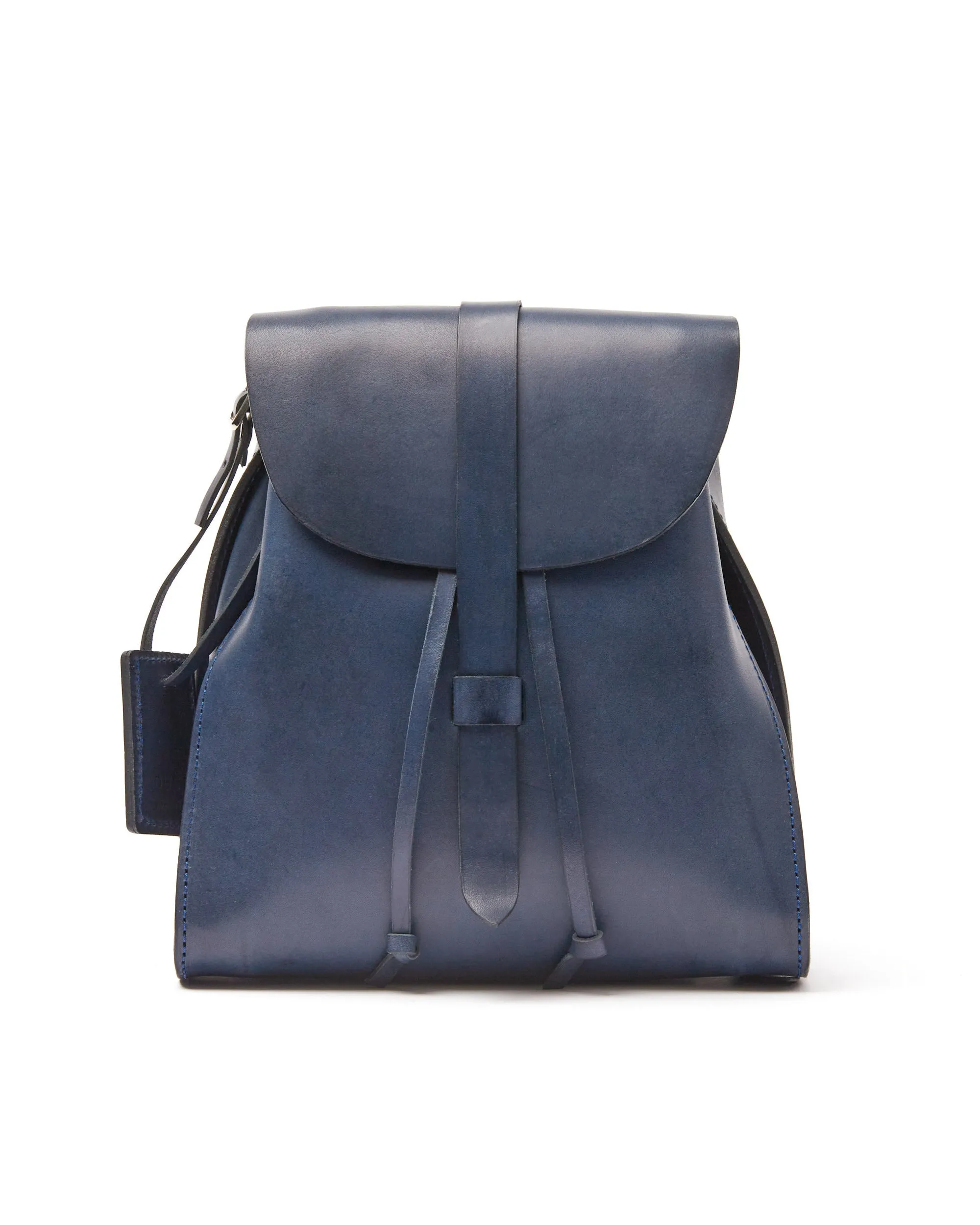 Leather Backpack Mod 130 Cuoio Blue sold by Ivalo.com product image thumbnail 2