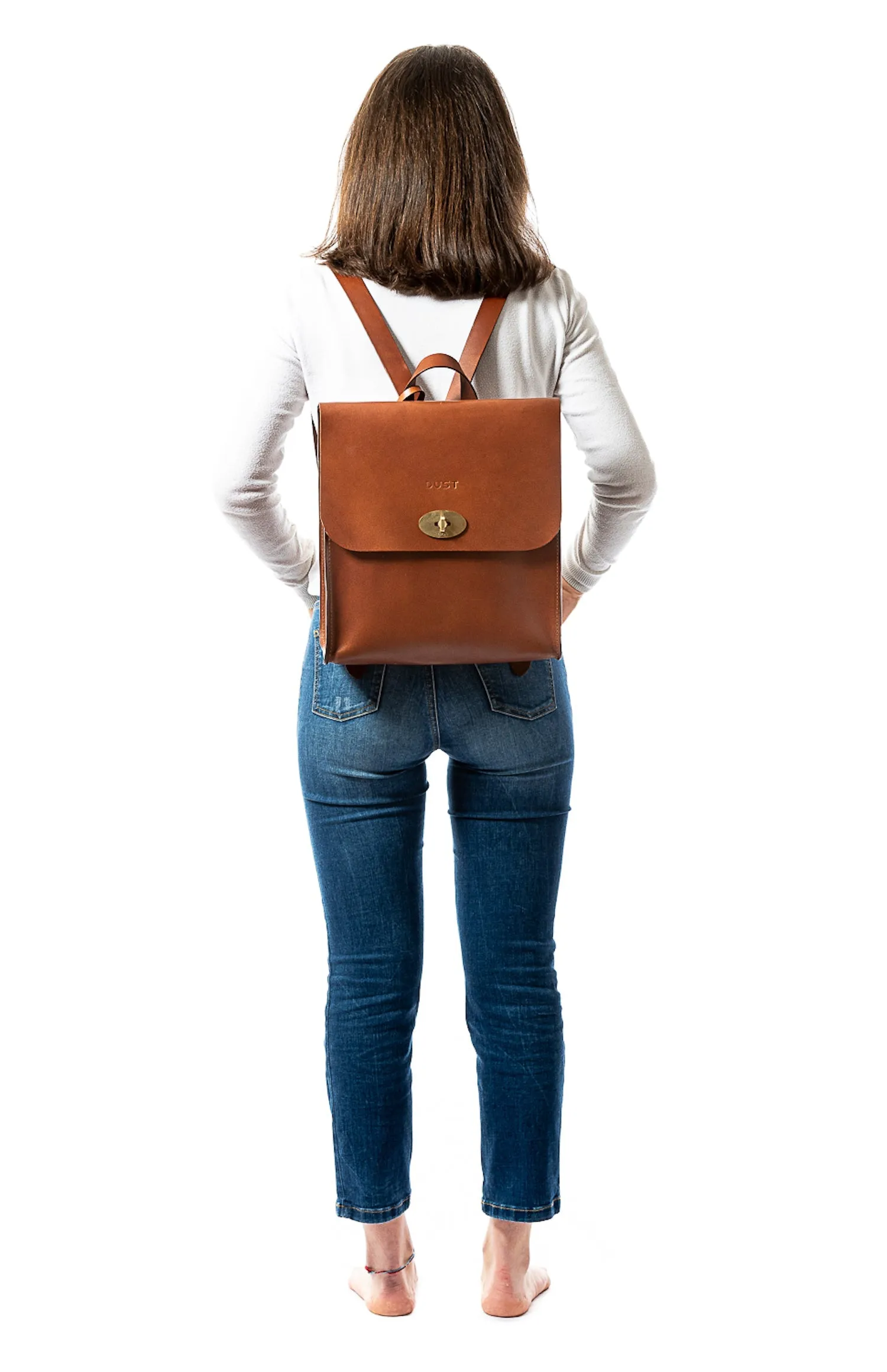 Leather Backpack Artist Collection Cuoio Brown sold by Ivalo.com product image thumbnail 3