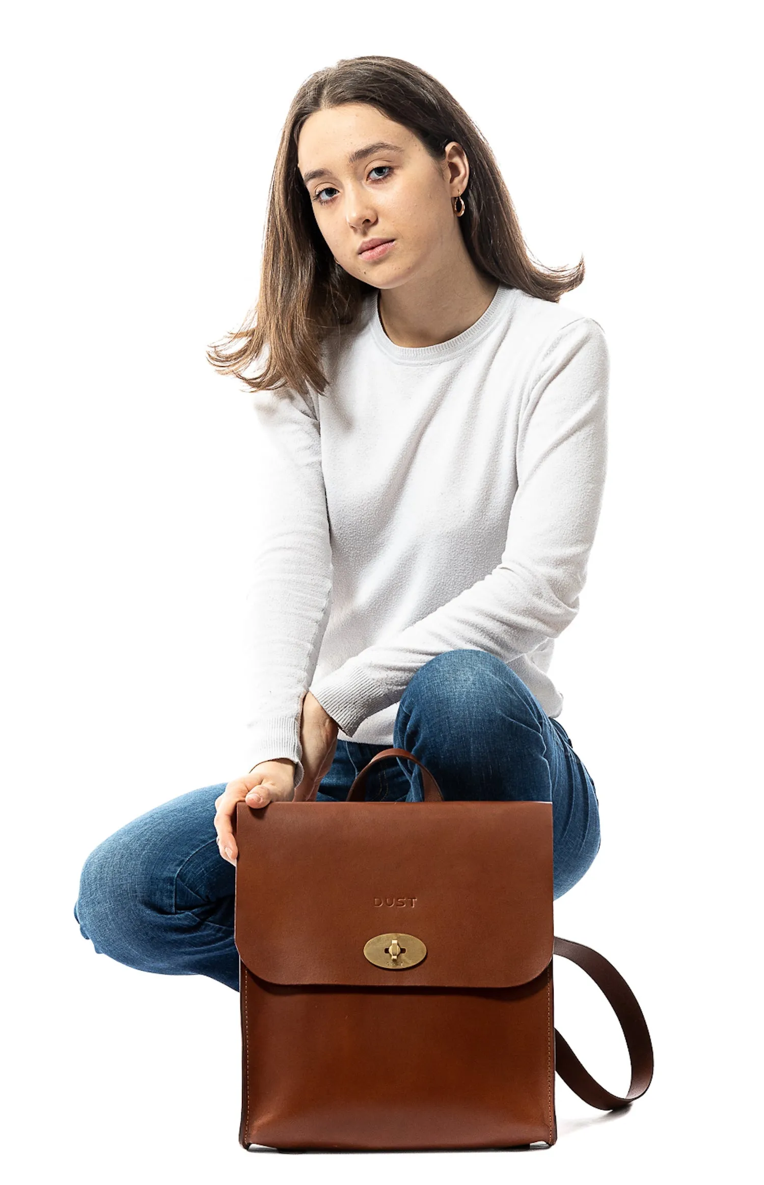 Leather Backpack Artist Collection Cuoio Brown sold by Ivalo.com product image thumbnail 5