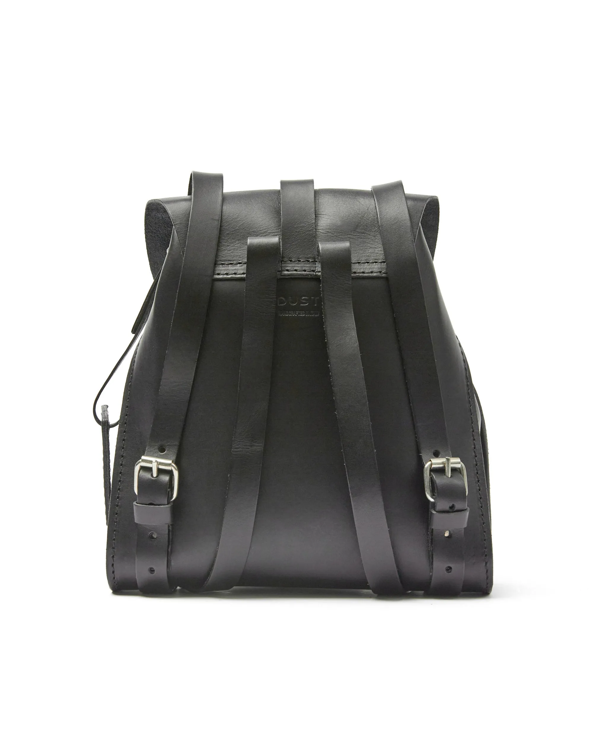 Leather Backpack Mod 130 Cuoio Black sold by Ivalo.com product image thumbnail 5