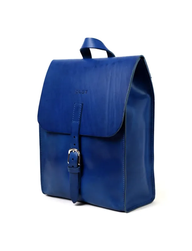 Leather Backpack Mod 120 Cuoio Blue sold by Ivalo.com