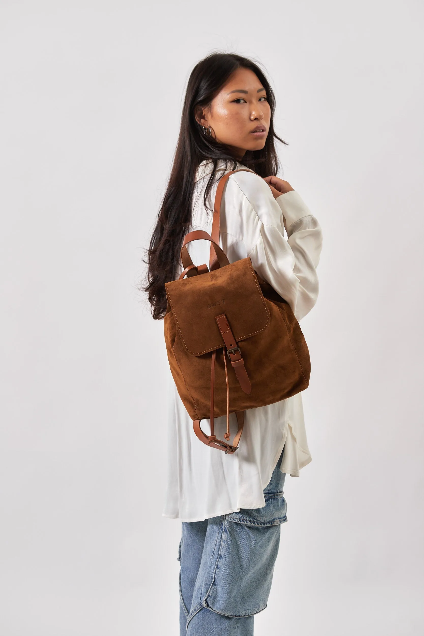 Leather Backpack Venice Collection Brown sold by Ivalo.com