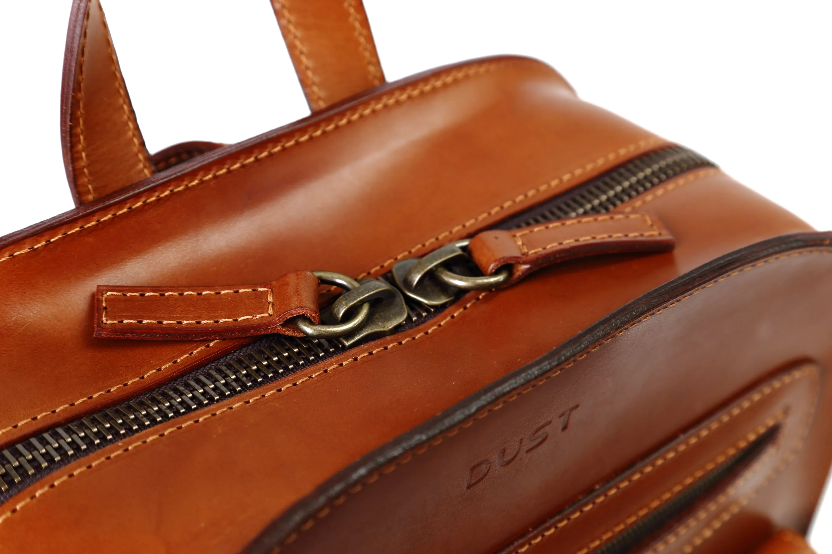 Leather Backpack mod 136 Cuoio Brown sold by Ivalo.com product image thumbnail 3