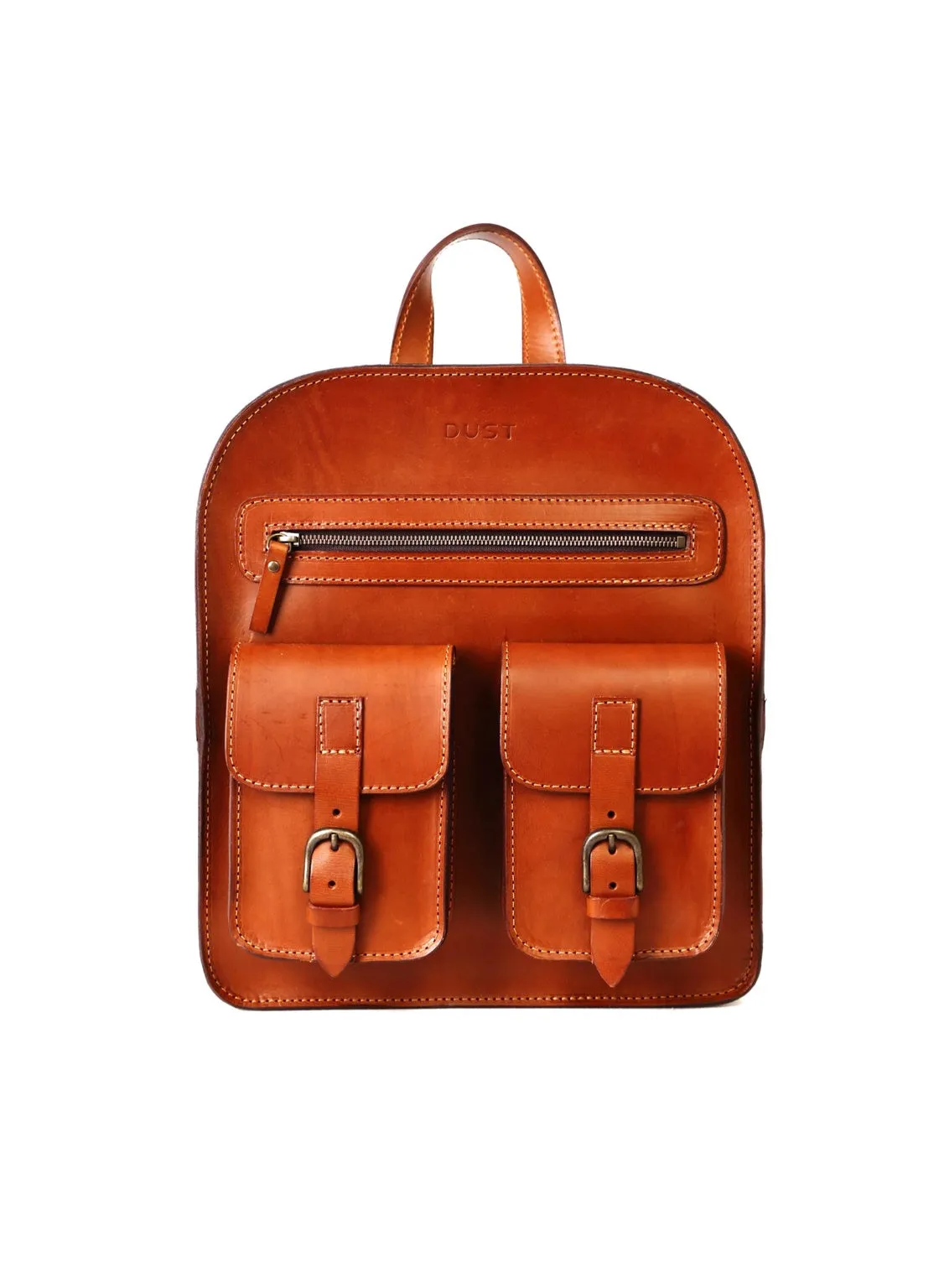 Leather Backpack mod 136 Cuoio Brown sold by Ivalo.com product image thumbnail 5