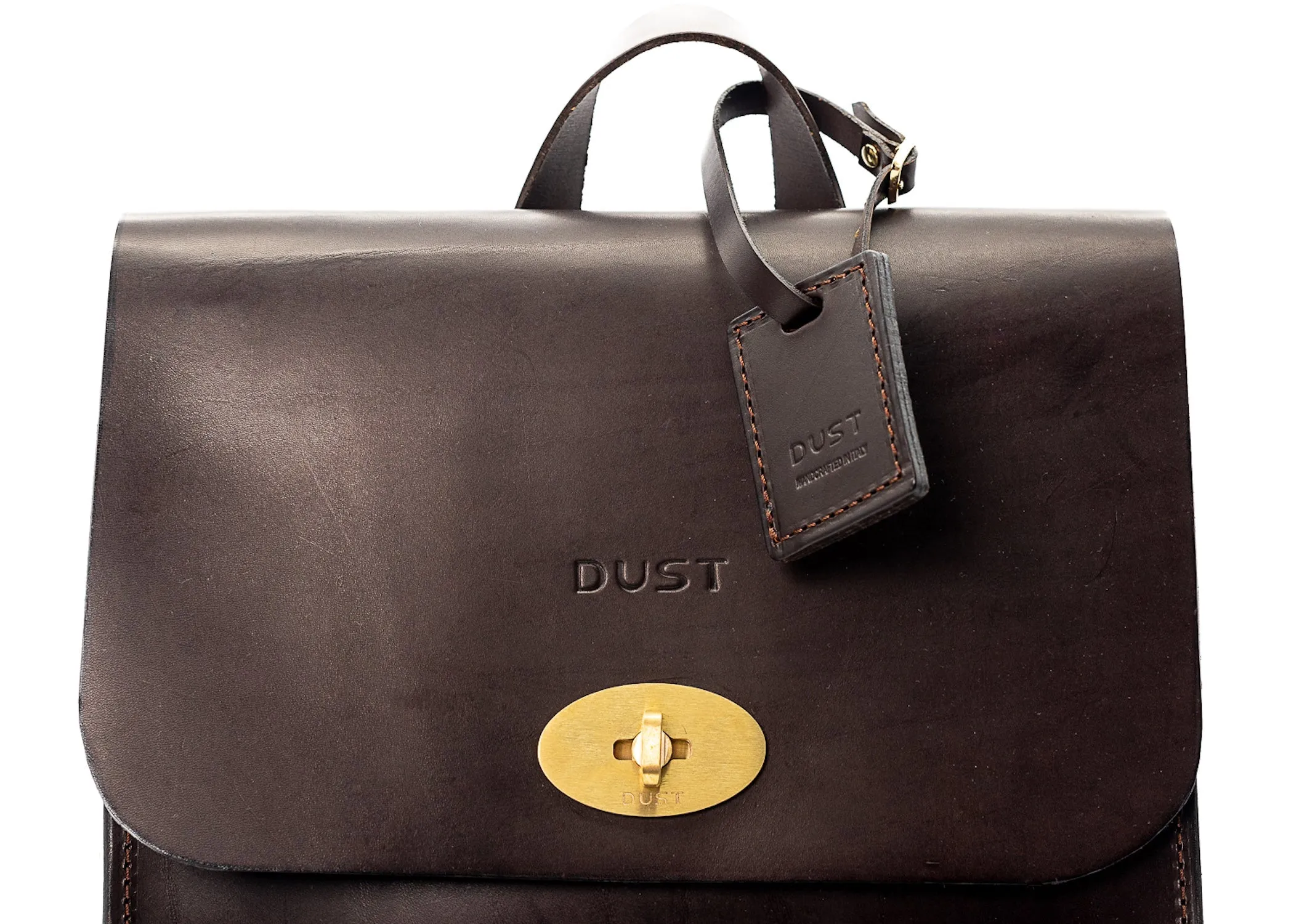 Leather Backpack Artist Collection Cuoio Dark Brown sold by Ivalo.com product image thumbnail 4