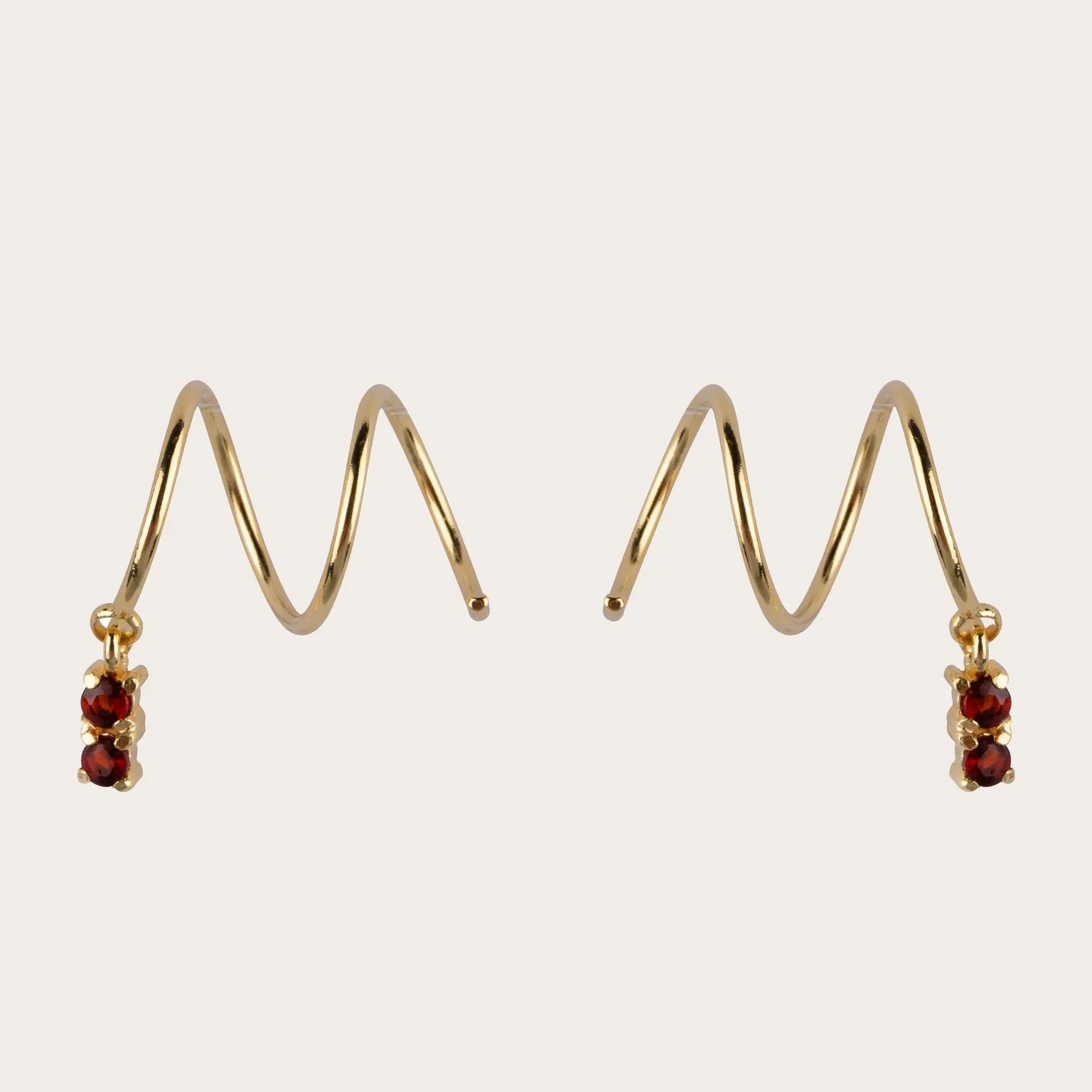 Rumi Garnet Earrings sold by Ivalo.com product image thumbnail 2