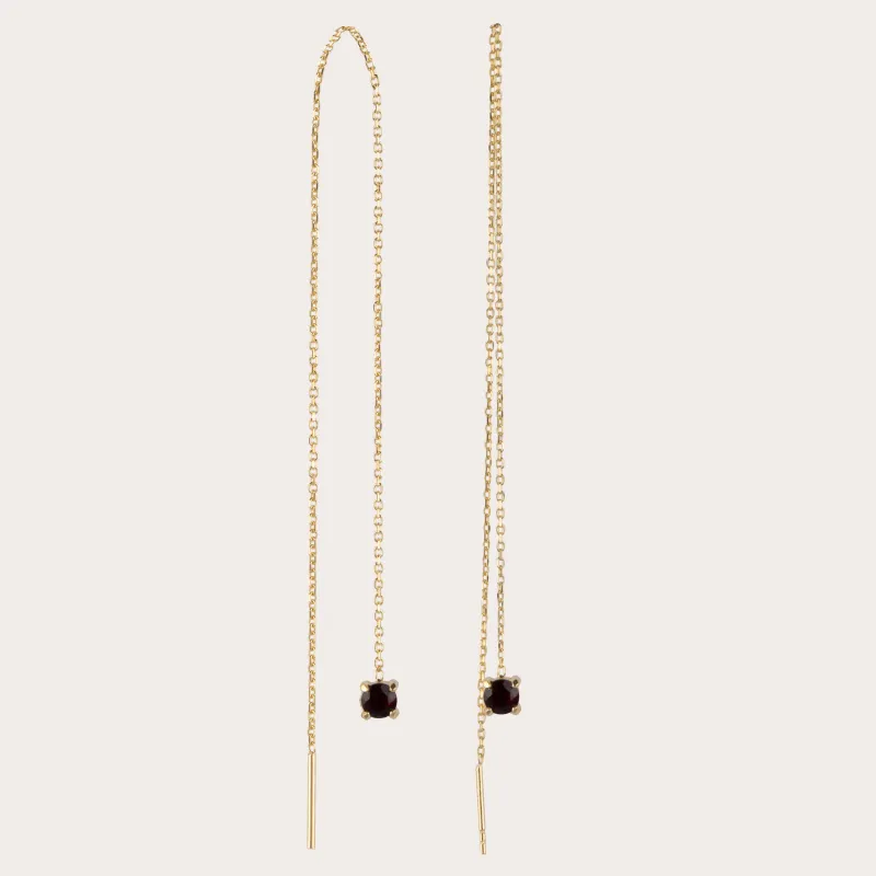 Asya Garnet Earrings sold by Ivalo.com
