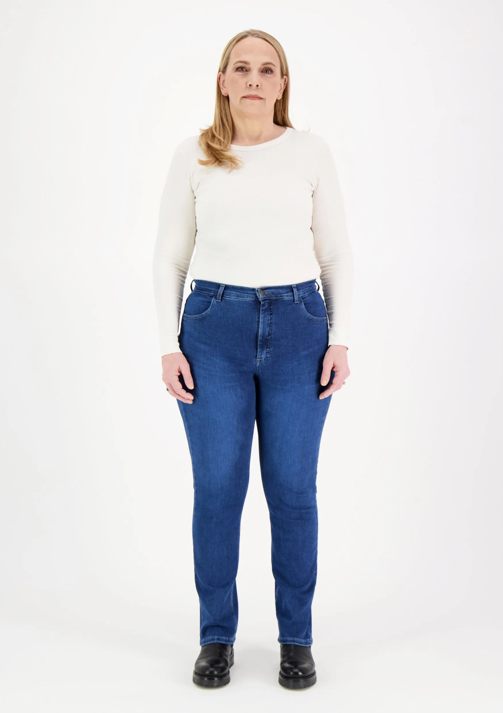 Caramel High Waist Super Stretch Jeans Blue sold by Ivalo.com product image thumbnail 3